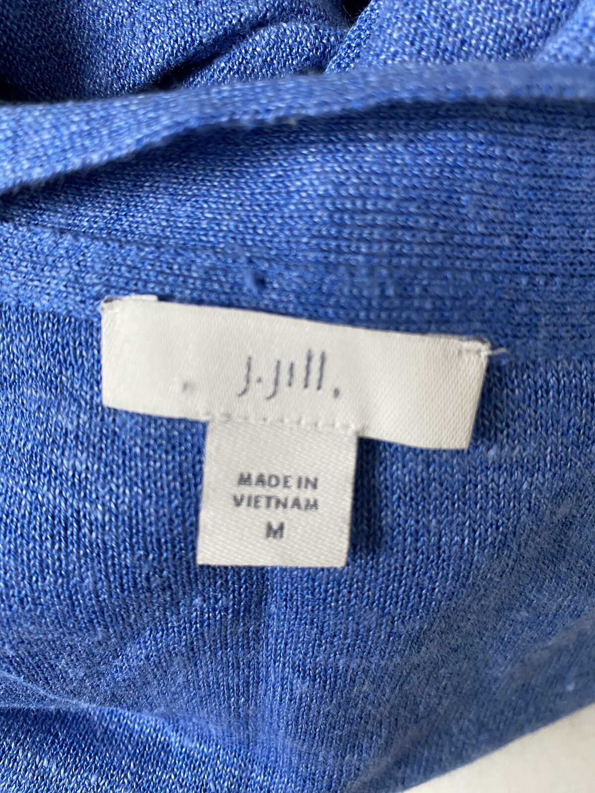 J. Jill Tunic Dress Womens Medium Linen Blend Minimalist Coastal Beachy Summer