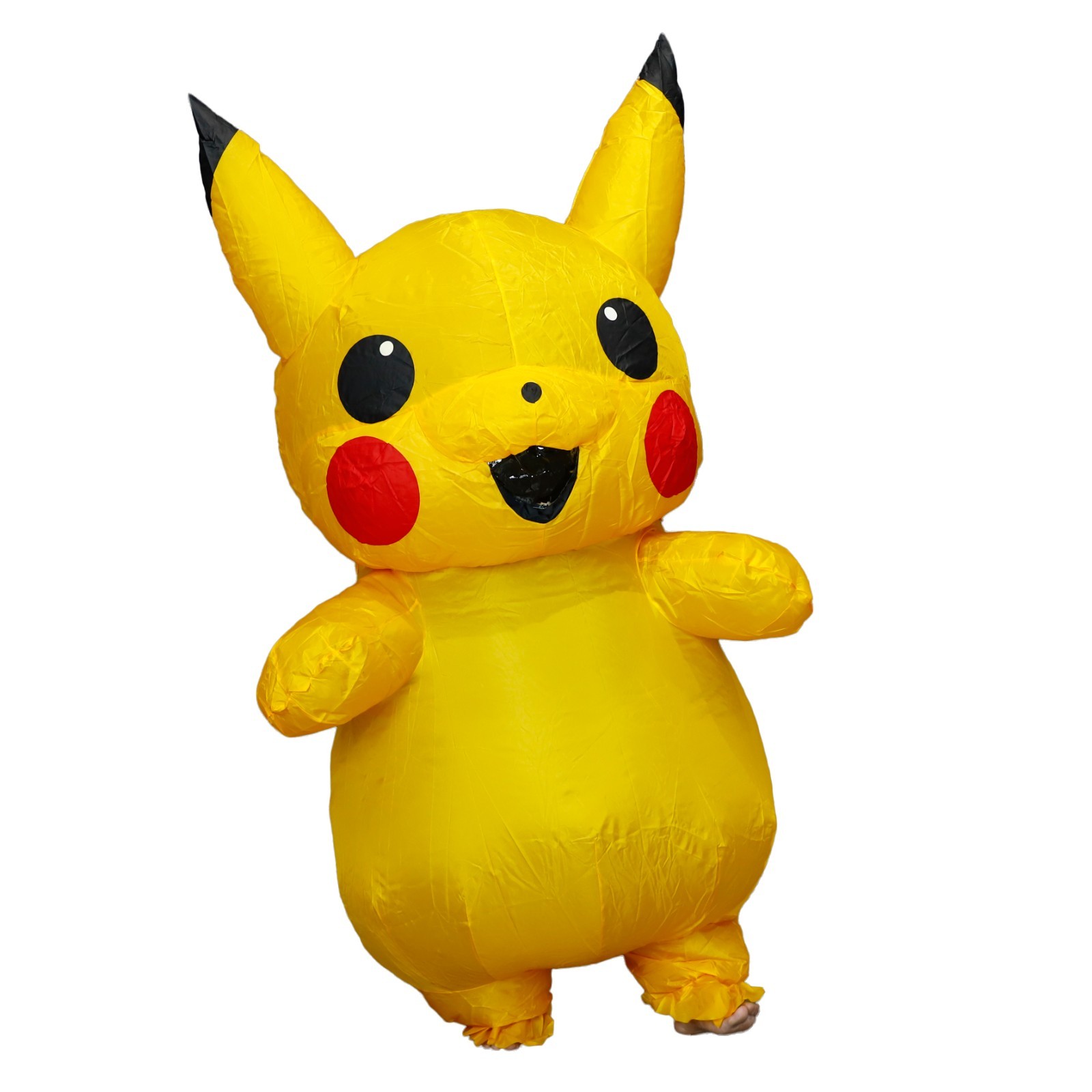 Inflatable Costume Pikachu Mascot Kid/Adult Size Blow Up Cosplay Party Outfit