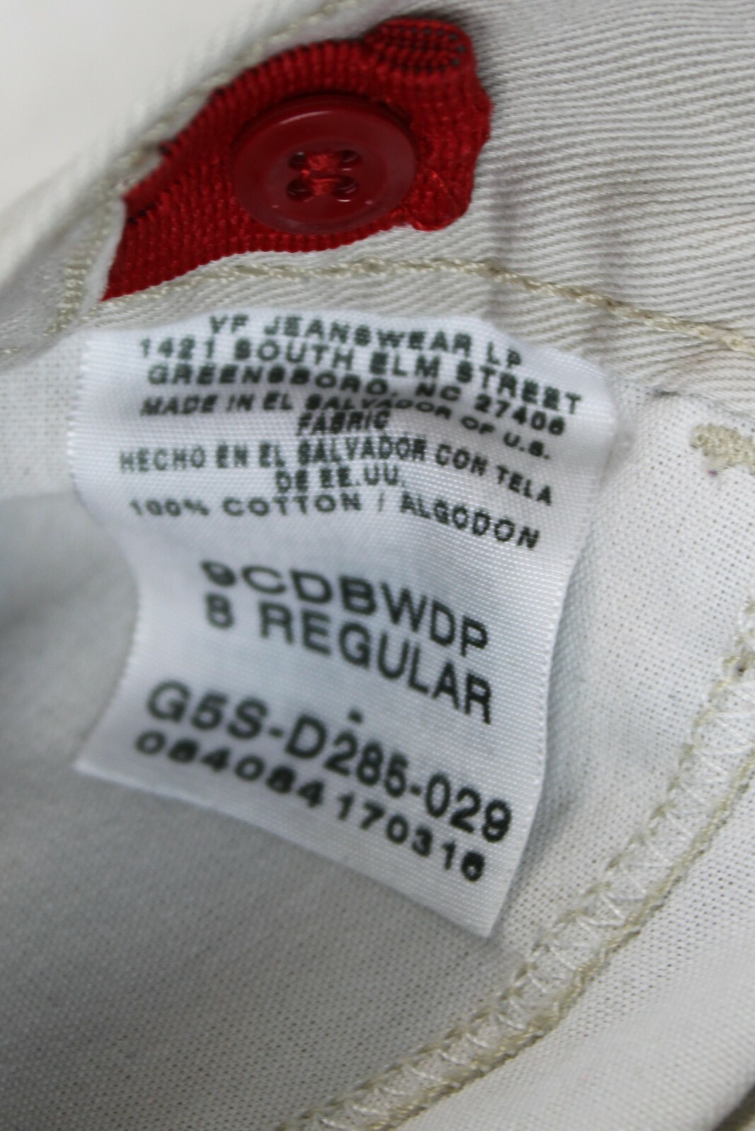 Wrangler Boy’s 8 REG (24W x 21L) Cargo Jean Pants #X978