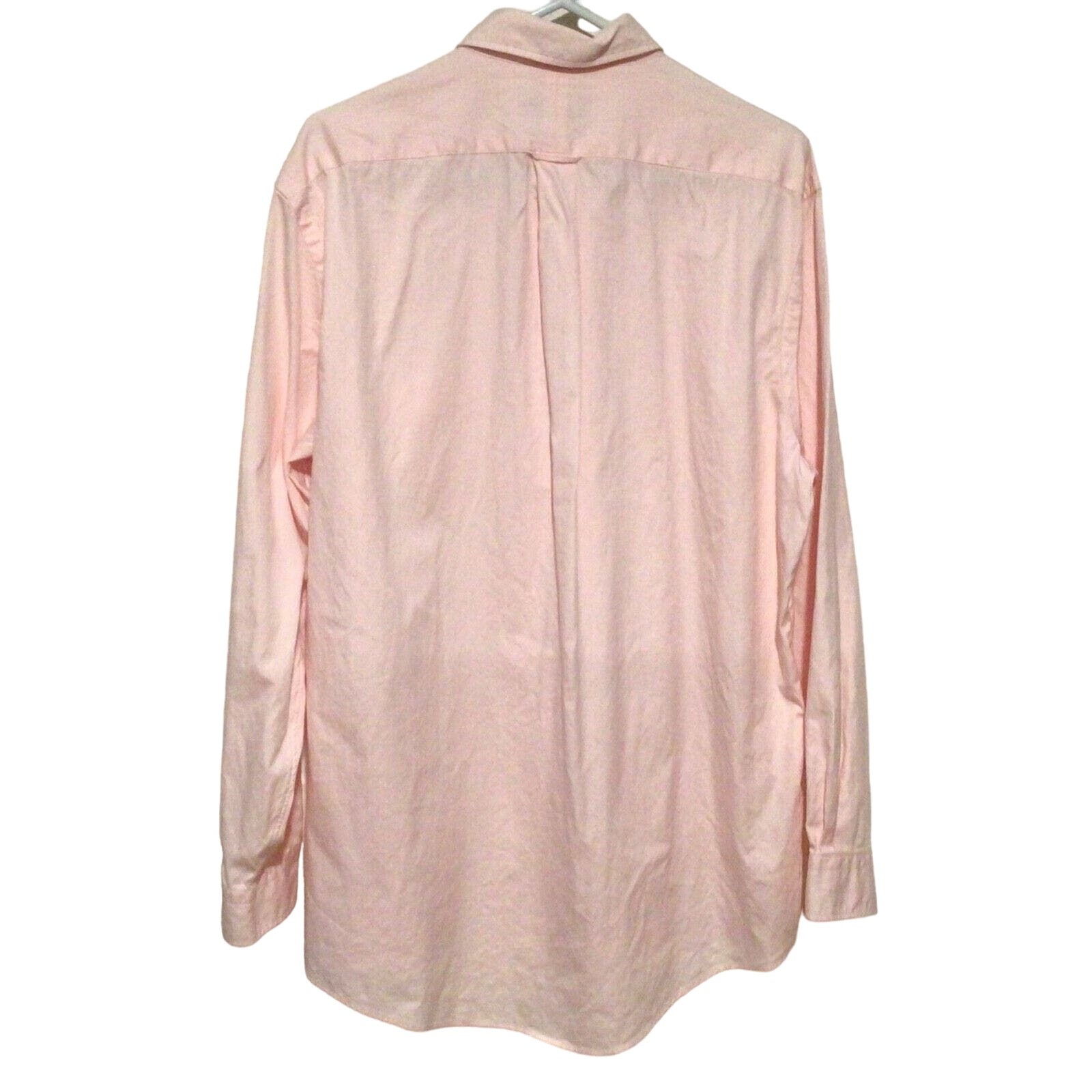 Nordstrom Classic Men’s Pink Long Sleeve Dress Shirt Size 16.5 34 Large