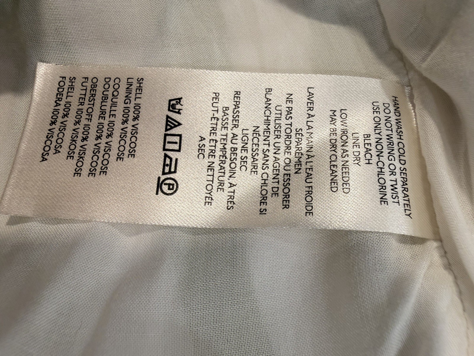 Maeve Green/White Striped Satin Viscose Halter Backless Tie-Back Top XS