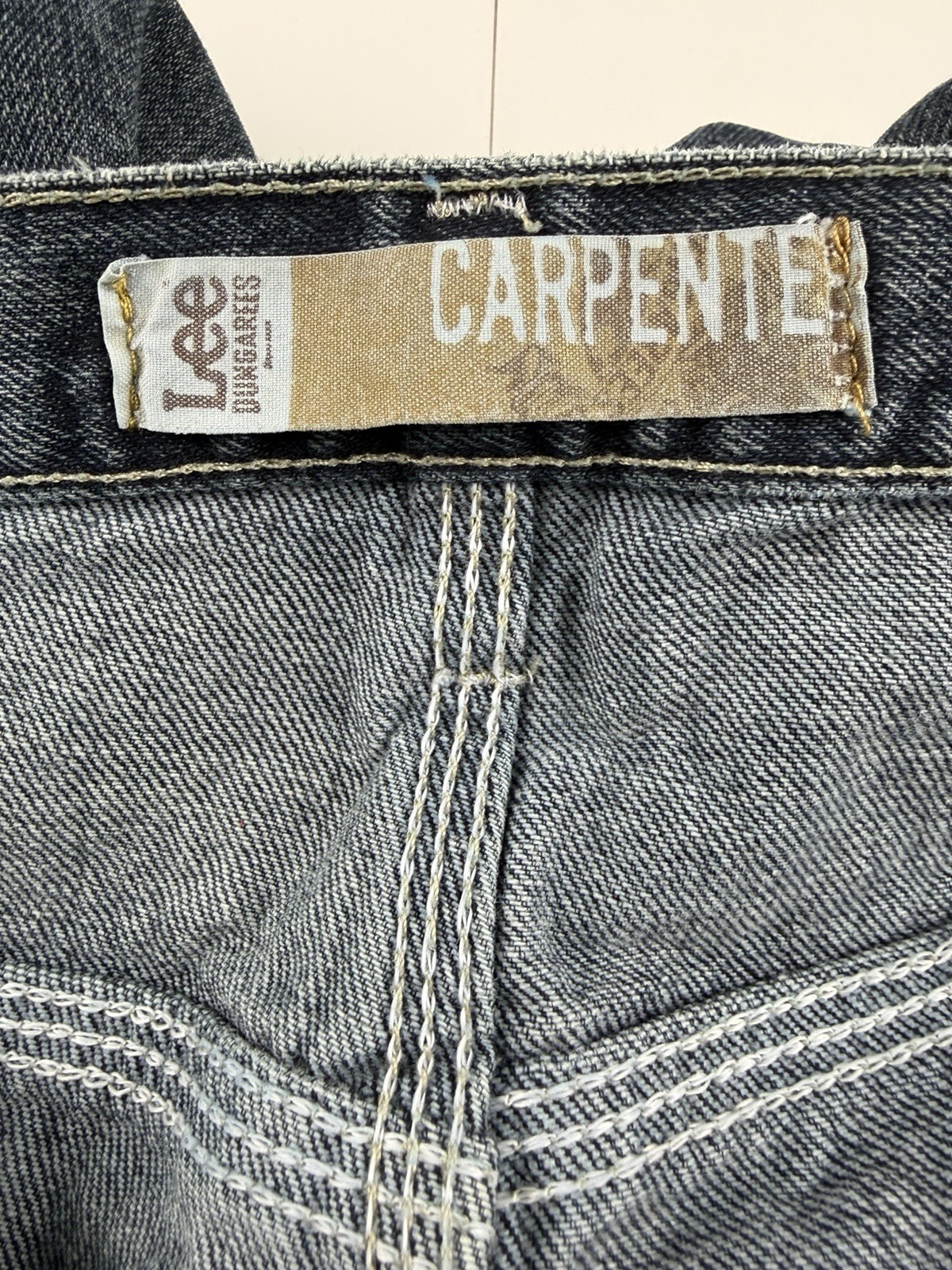 Lee Carpenter Jeans Men’s 42X30 Blue Relaxed Fit Utility Work Denim 100% Cotton