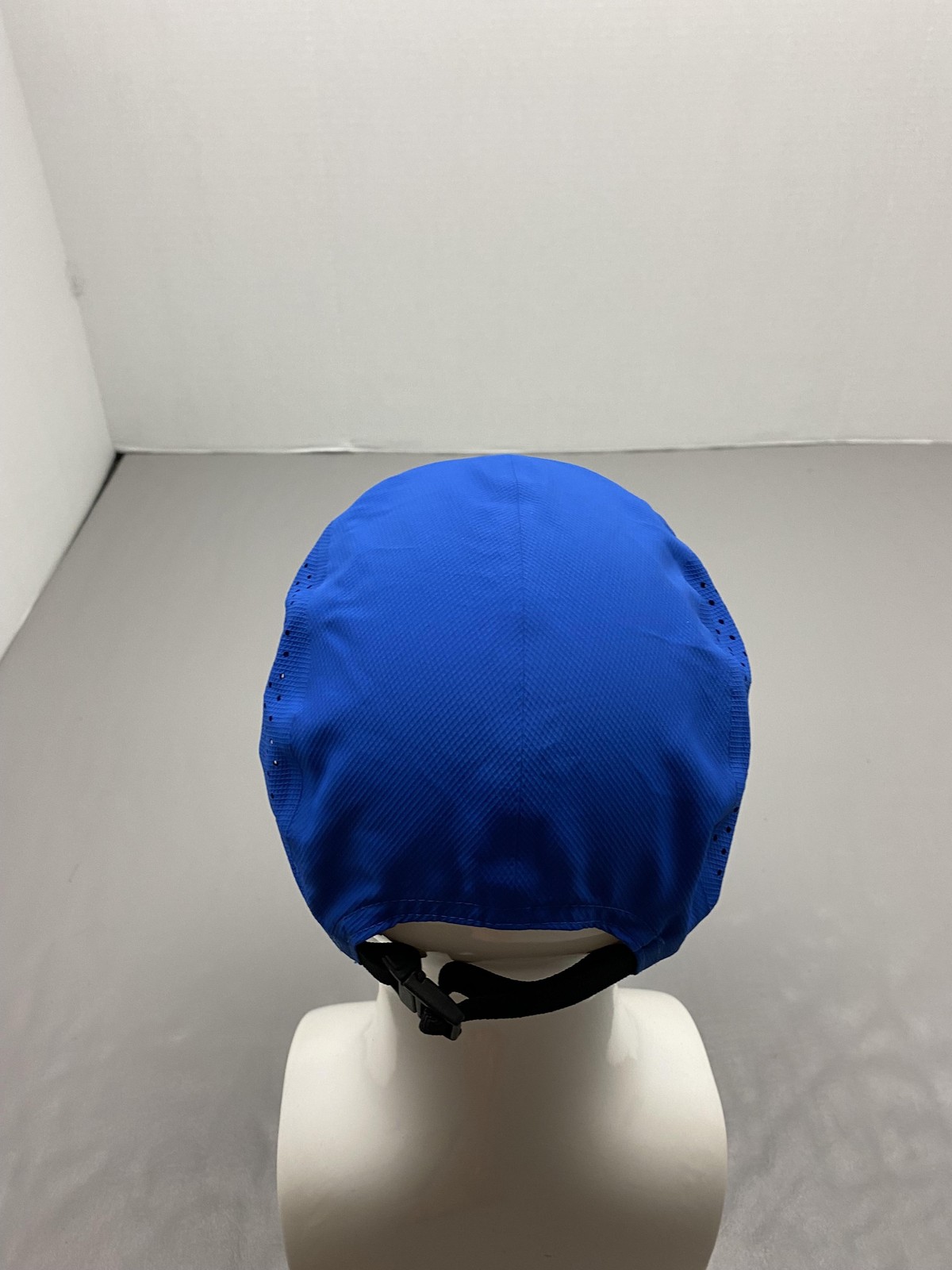 Hat Cap Strap Back One Size On Blue Lightweight Mesh Breathable Mens Adjustable