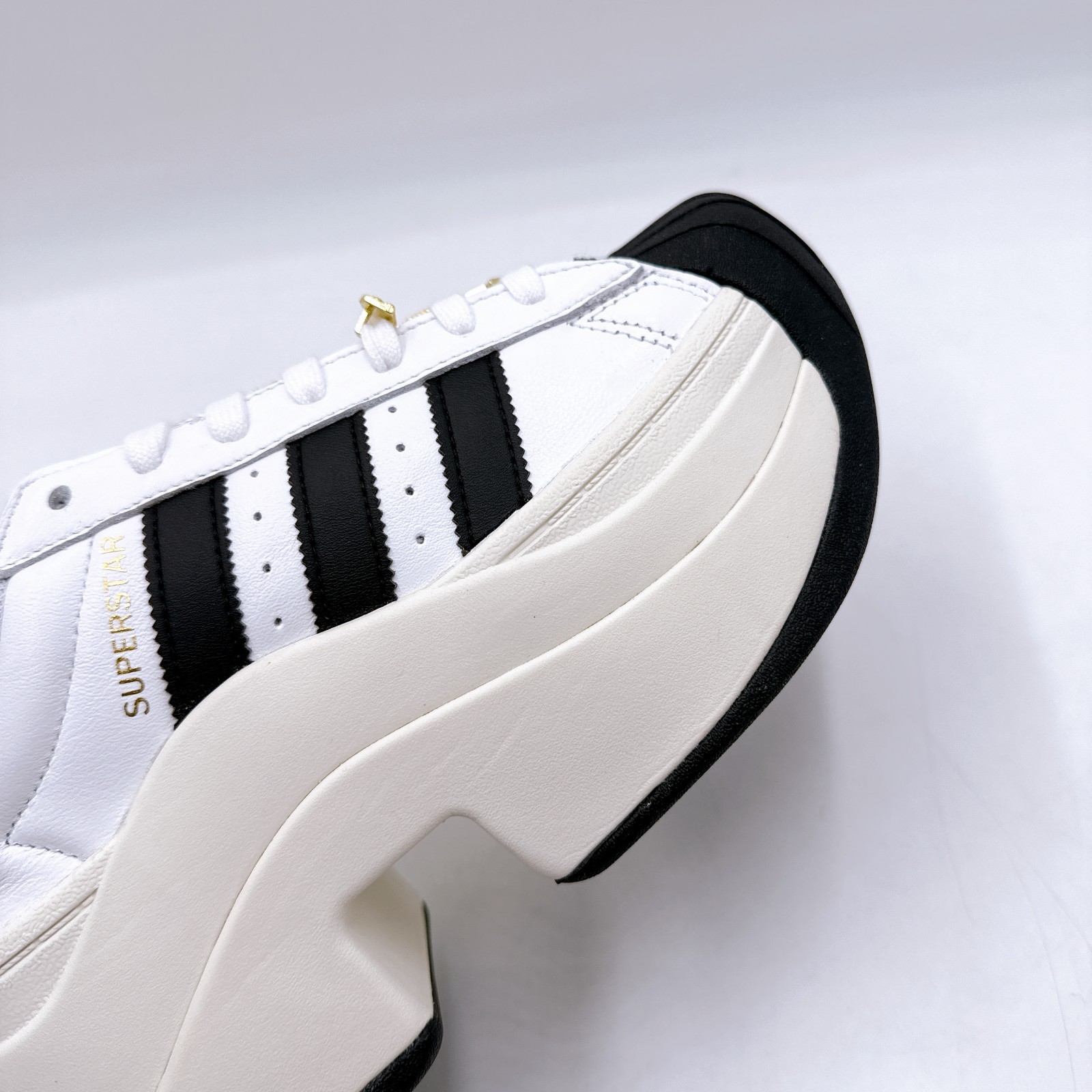 adidas Originals SUPERSTAR BOLD JR9895 OPV36 Thick Soled Shoes Women’s US 5-11