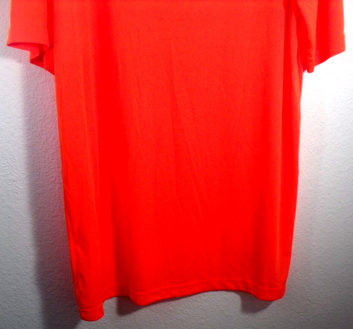 Sport-Tek TST350 Mens Short Sleeve Dri-Fit Large Tall Peformance Orange T-Shirt