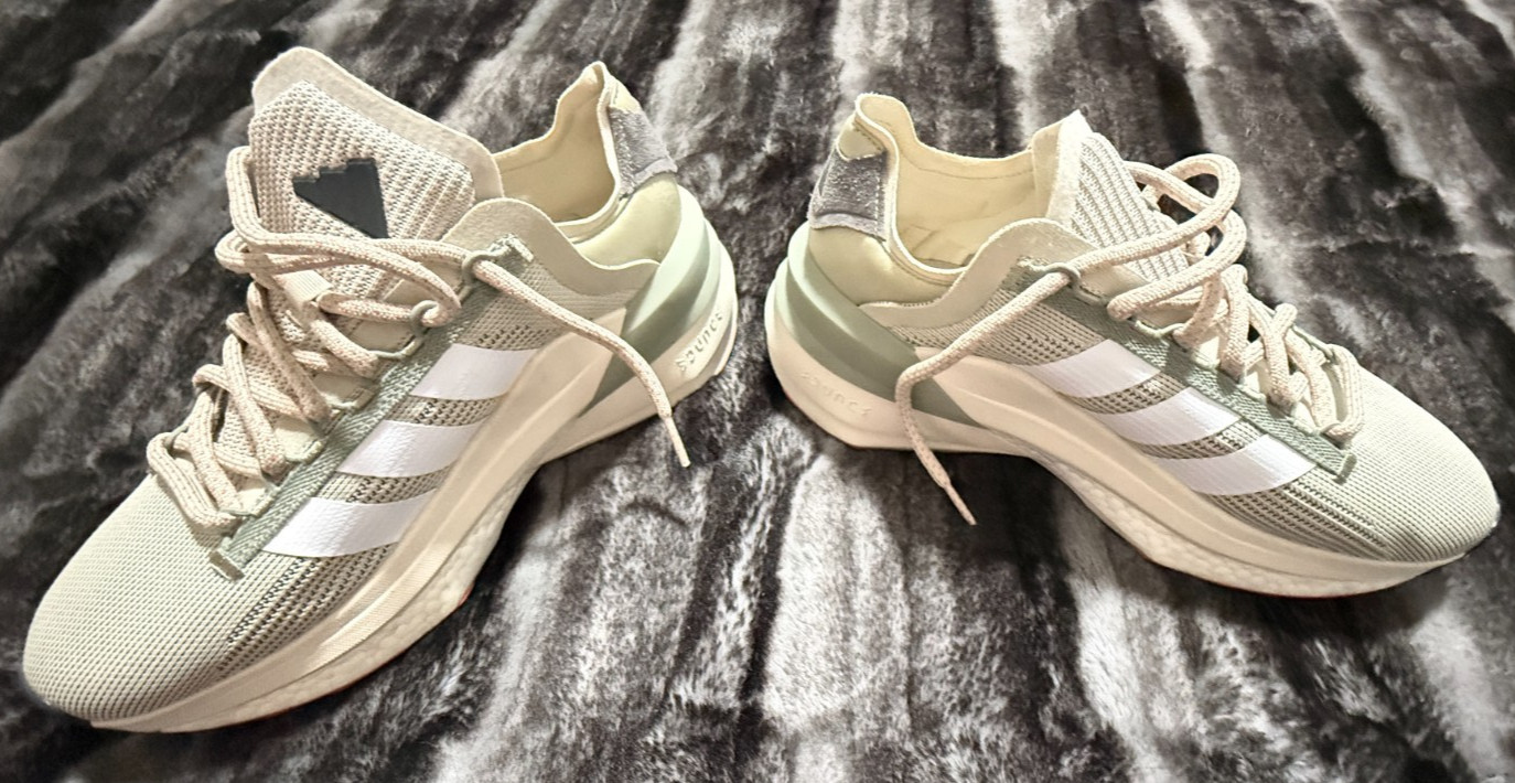 Adidas Avryn_X Putty Grey Silver Pebble Sneakers Boost Technology IG3609 Sz 9.5