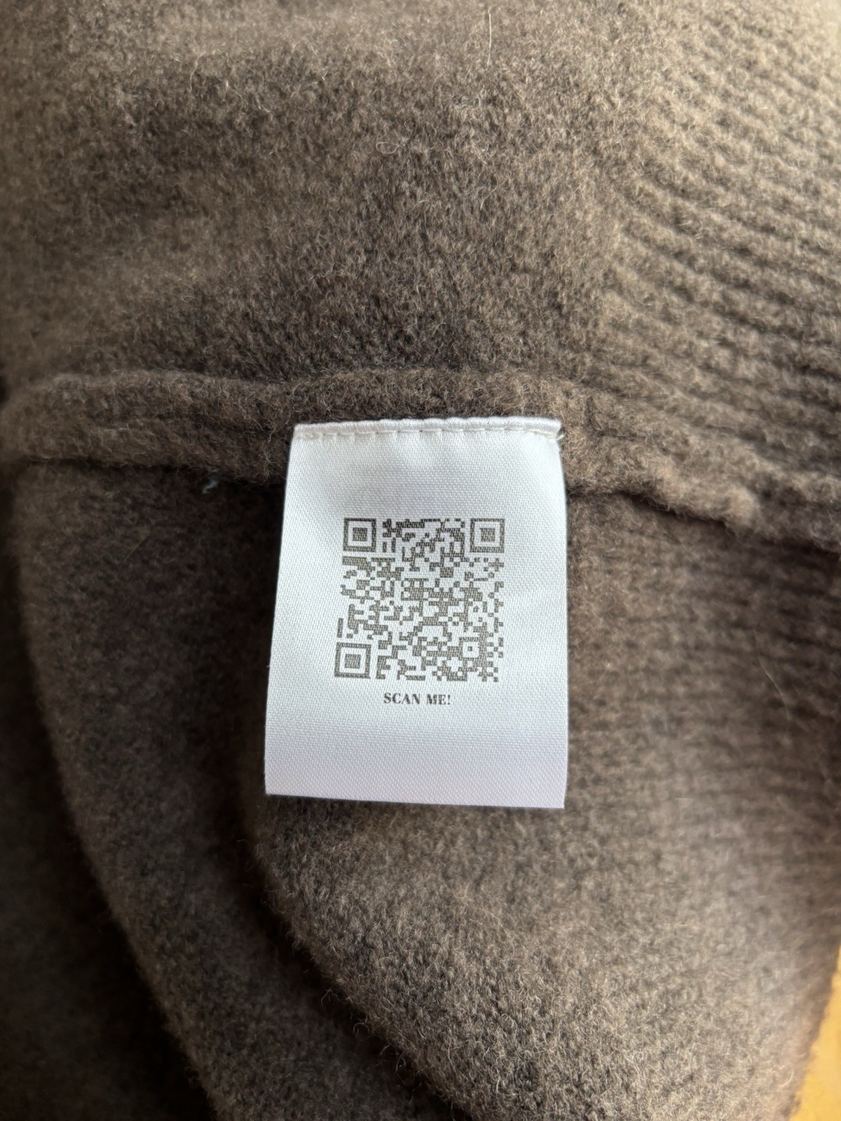 The Couture Club ‘Monogram Fluffy Emblem Zip-Through Knitted Hoodie’