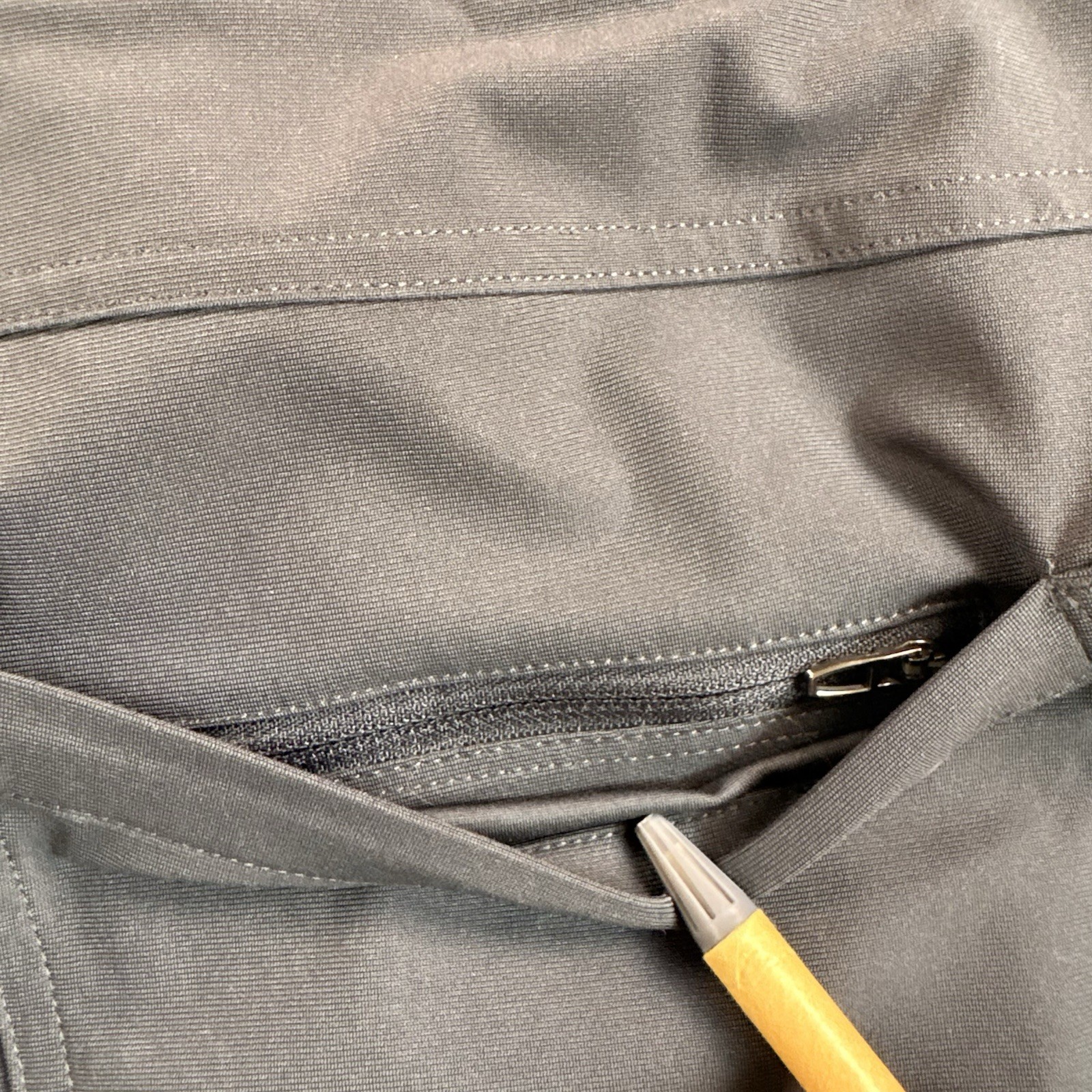 Lululemon Pants Mens 40×30 Gray ABC Classic Fit 5 Pocket Warpstreme Trouser