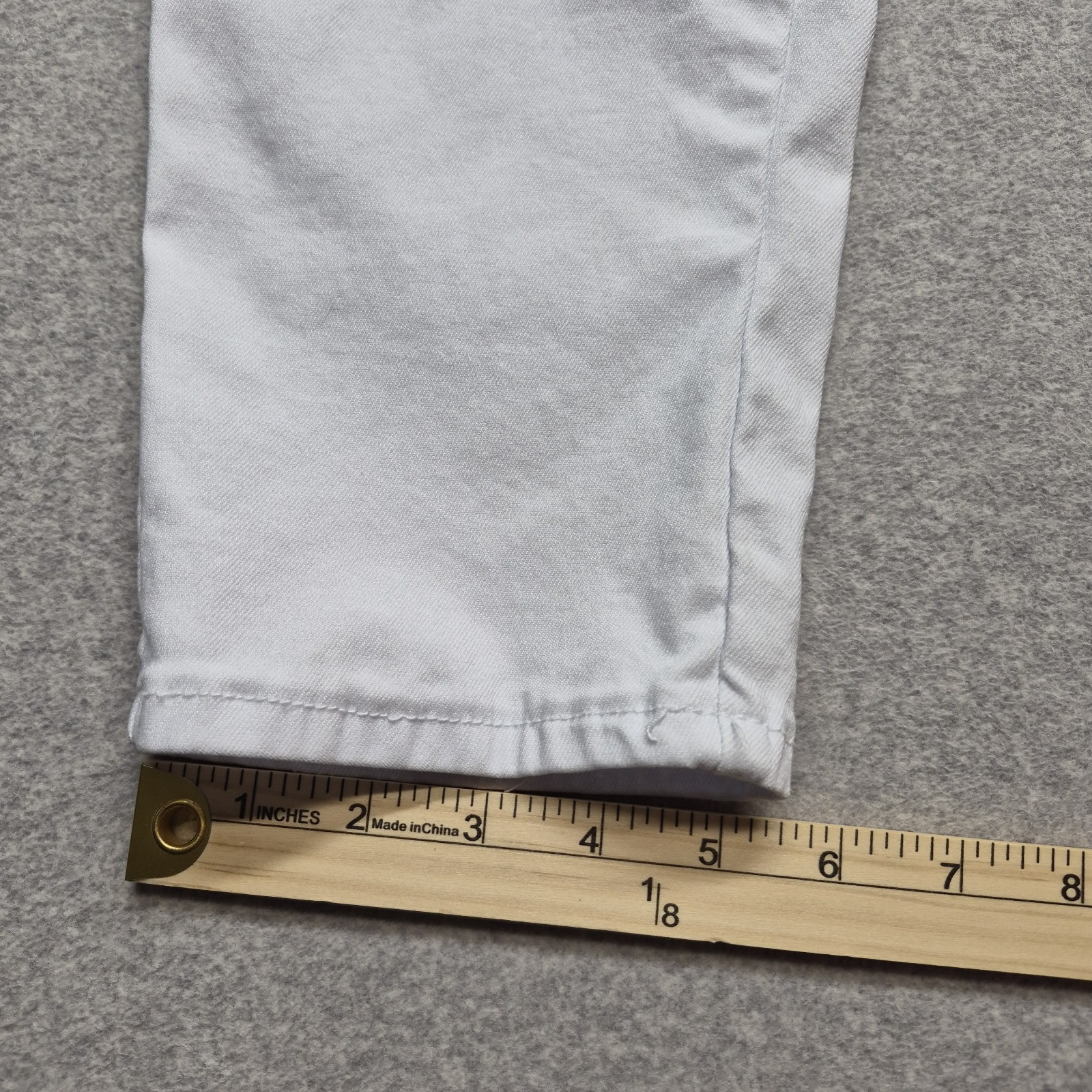 Blue Savvy White Cargo Pants Womens 22 Utility Tactical Stretch High Rise