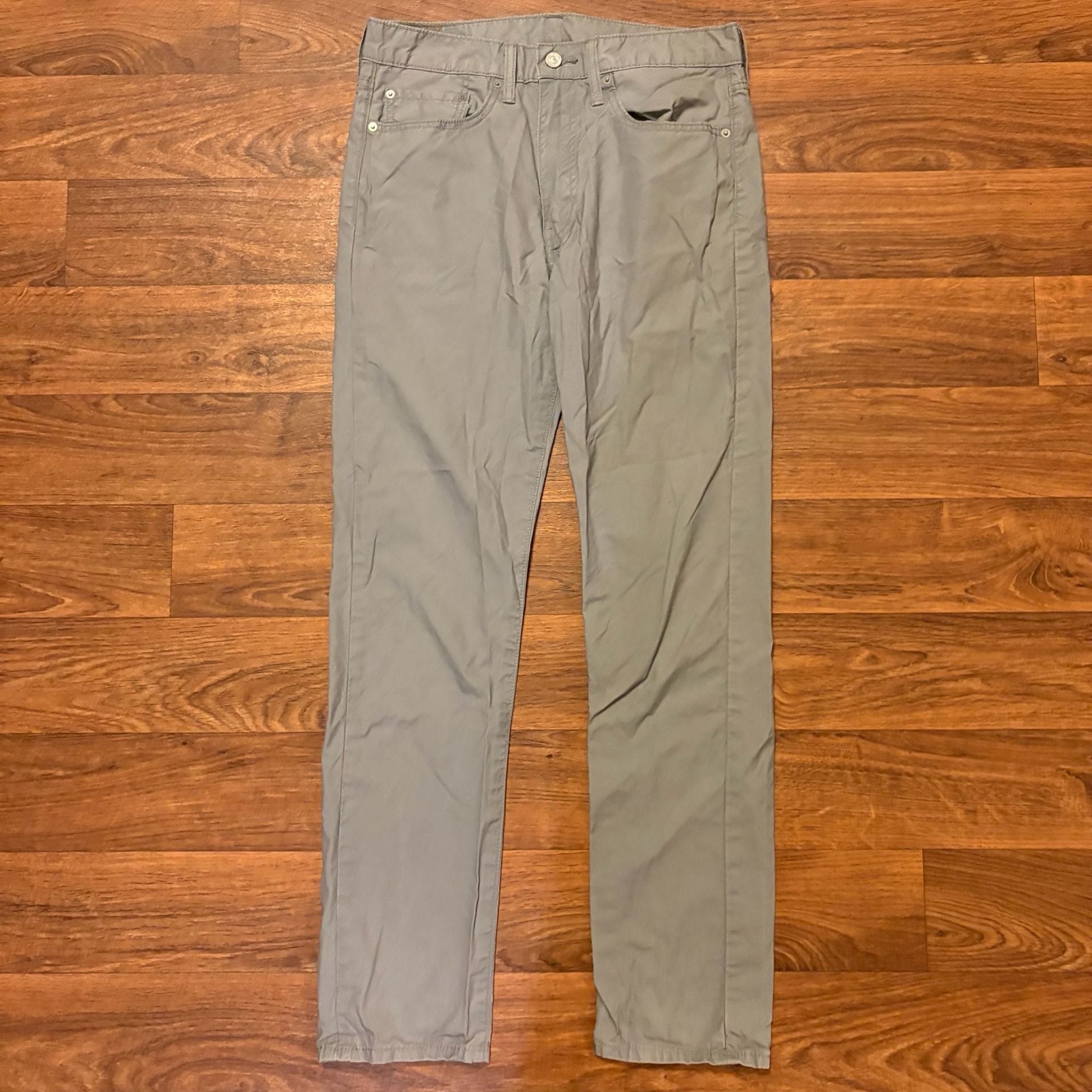 Levi’s 522 Slim Tapered Pants 30×30 Gray