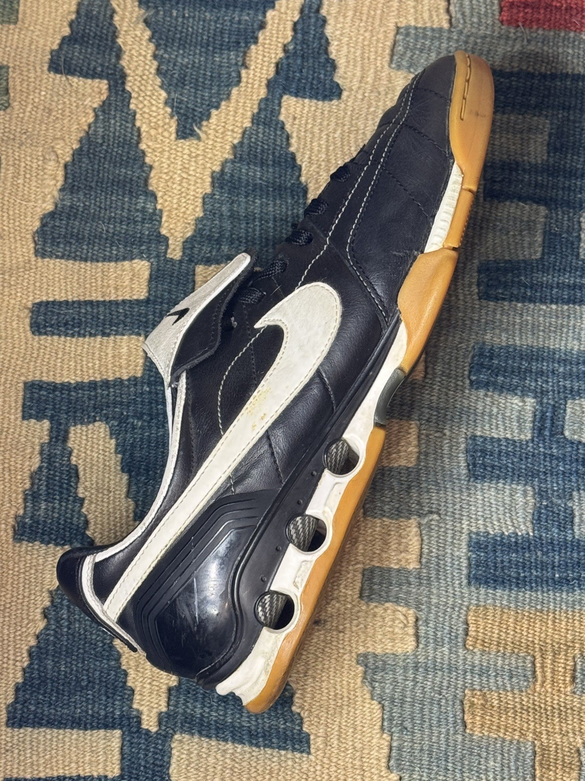 Vintage 2006 Nike Legend IC US8 Soccer Shoes FIFA World Cup *Flaw In Description