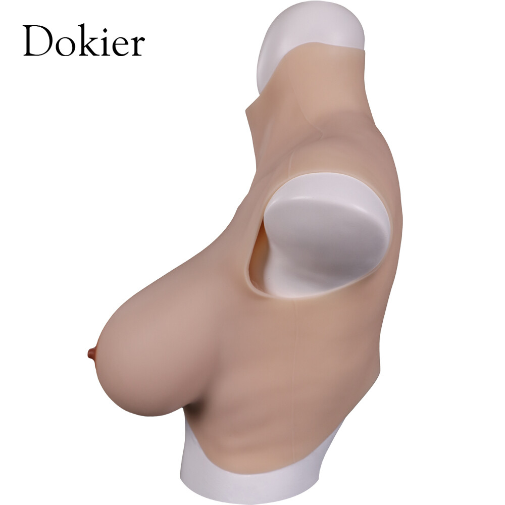 Dokier Oversize Silicone Breast Forms For Large Frame Crossdresser Drag Queen