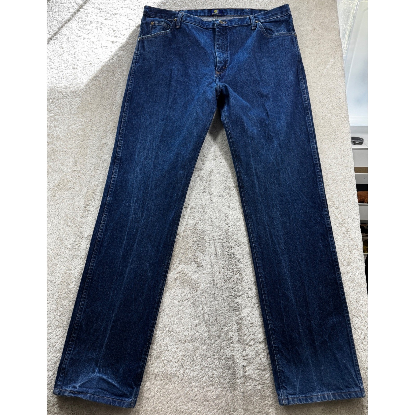 Wrangler Mens 47MWZ Premium Performance Cowboy Cut Jeans 40×36 Meas: 40×36.5