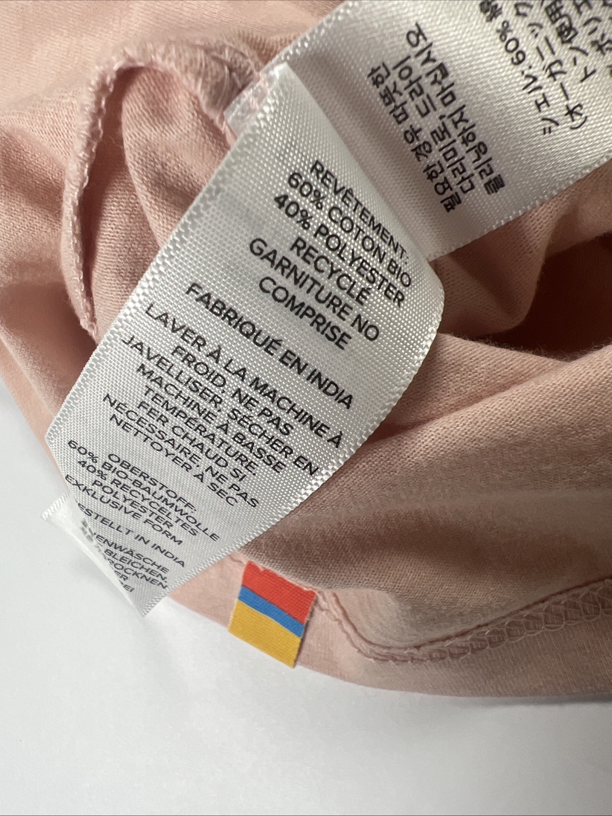 Cotopaxi Pink DO GOOD Shirt Womens Size L Short Sleeve Organic Cotton NWT