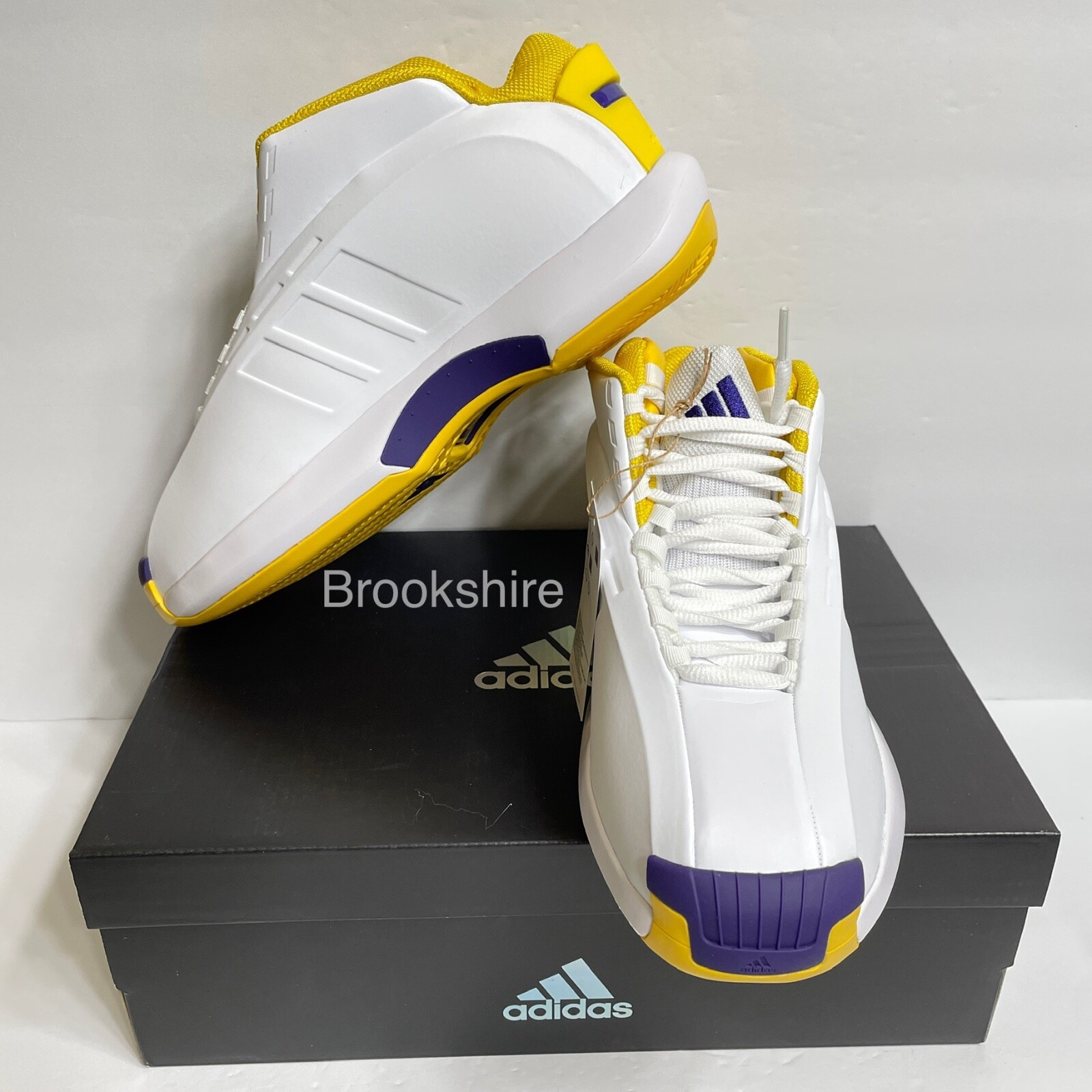 Adidas Crazy 1 Basketball Sneakers ‘Lakers Home’ Kobe 2022 Men’s Size 7.5 GY8947