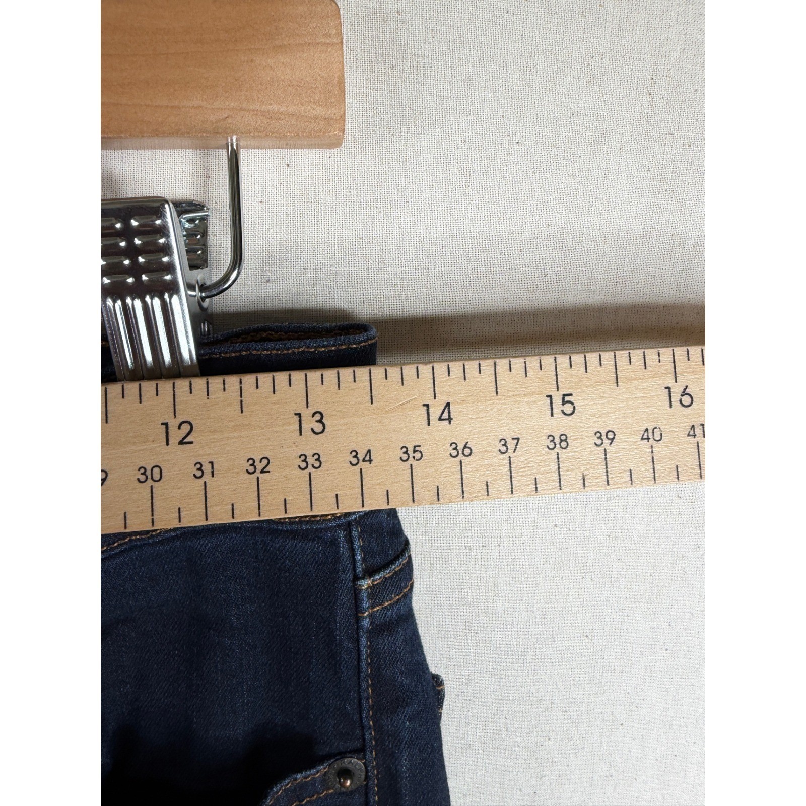 Ralph Lauren Black Label 105 Skinny Jeans size 28 Dark Blue