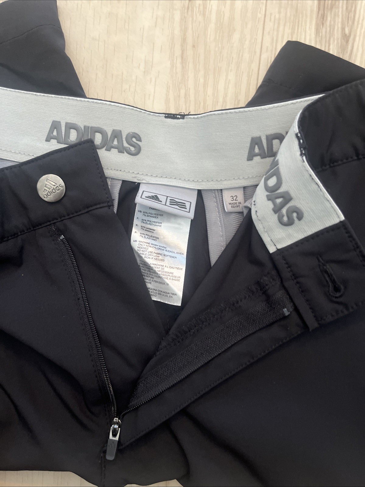 Men’s Adidas Dri Fit Shorts 32 Waist Black