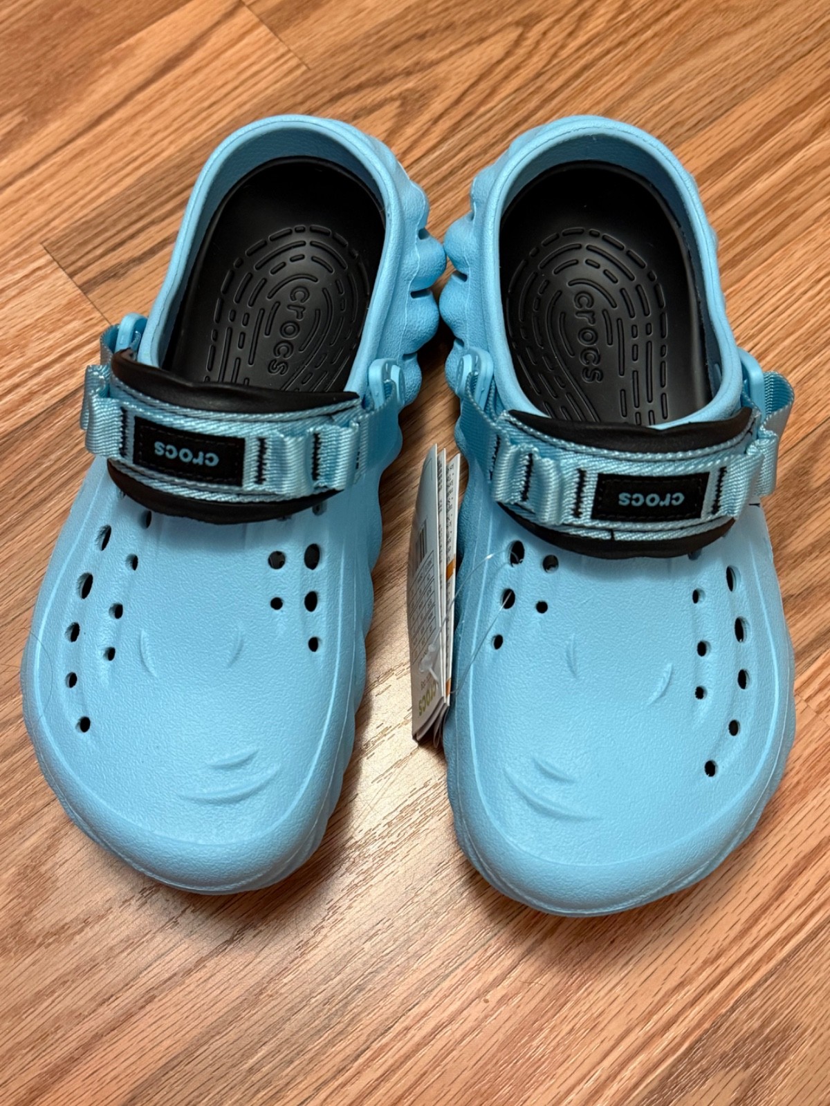 Crocs Echo Arctic Blue Adults Classic Clog W8 M 6 W9 M7 NWT