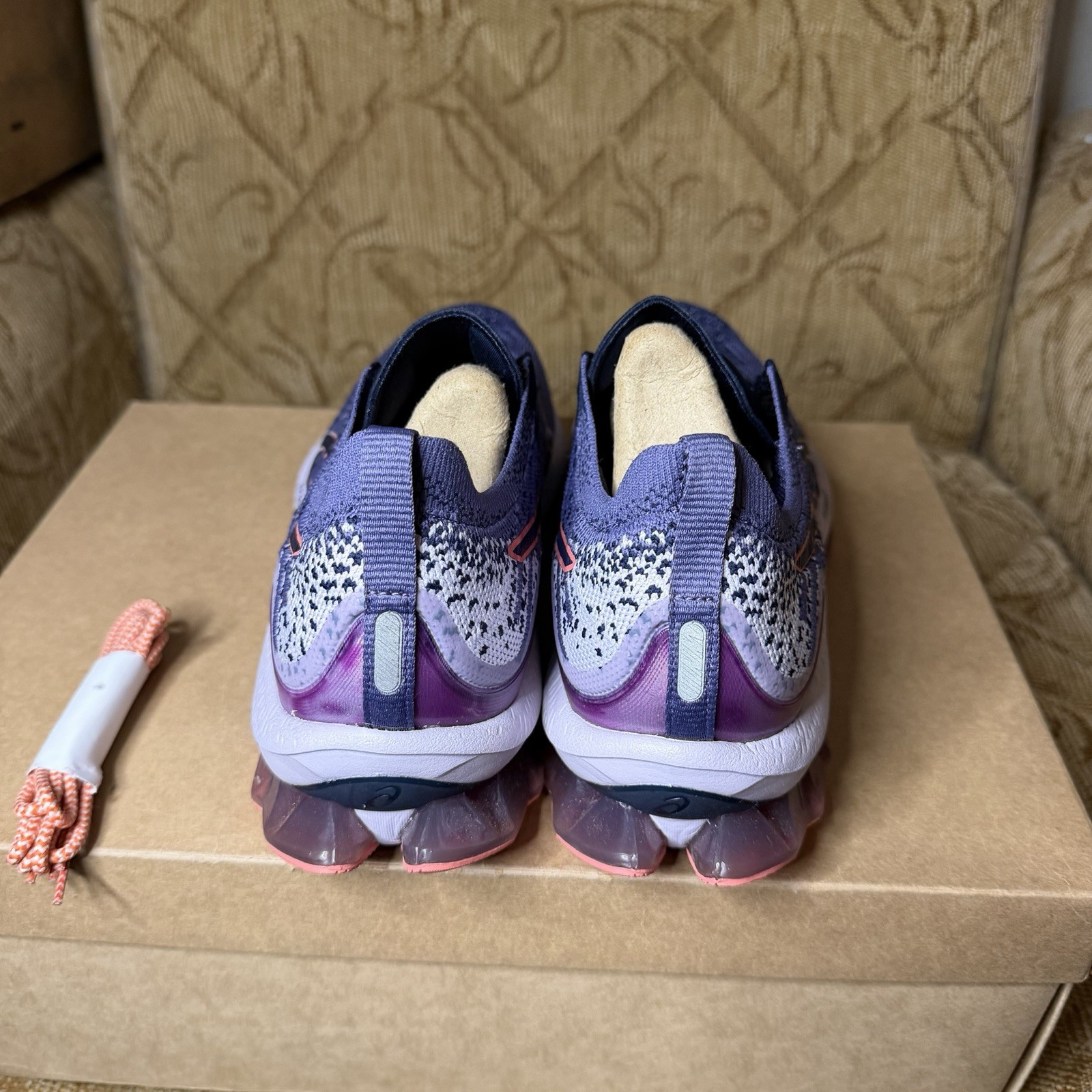 ASICS Gel-Kinsei Blast, Women’s Size 7.5, Eusty Purple Papaya 1012B068-501