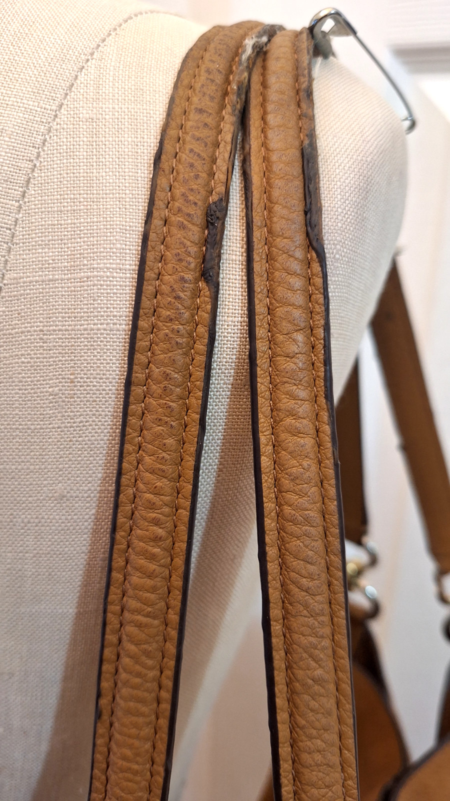 Coach F28997 British Tan Lexy Triple Compartment Shoulder Bag