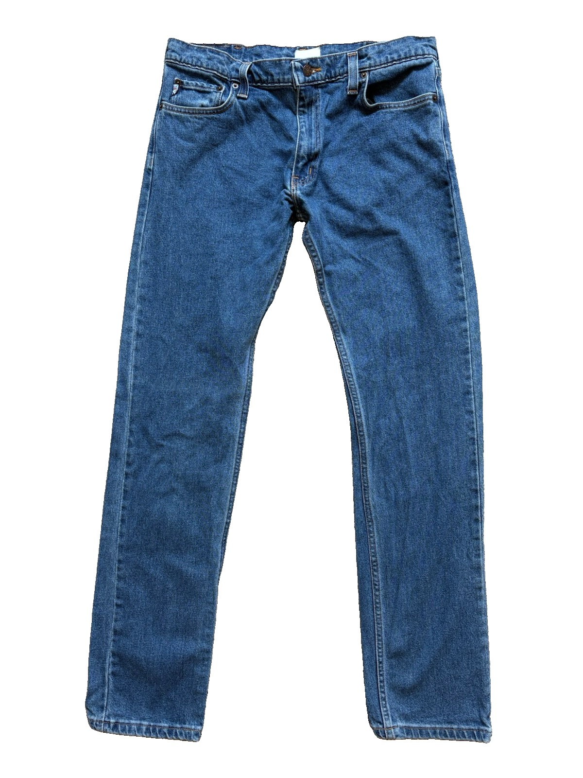 All American Clothing Co Jeans Mens 35×34 Slim Fit Medium Wash USA Made Mid Rise