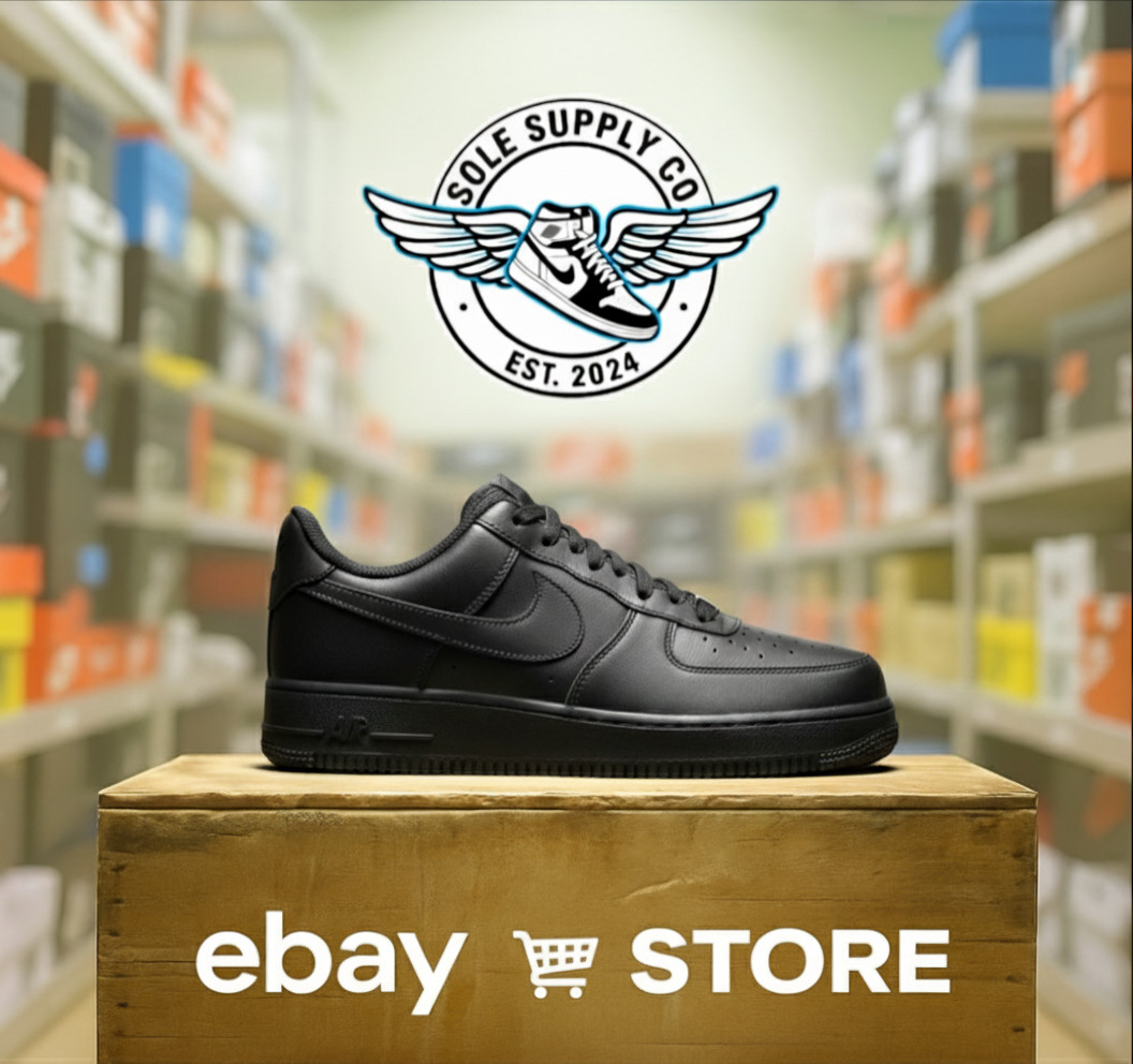 Air force 1 Triple Black Nike Sneakers Men’s Women’s Shoe