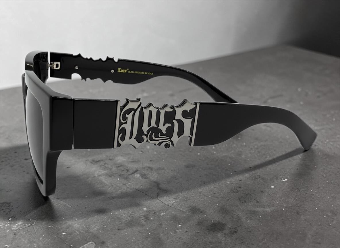 Biker Hardcore Gangster Hip Hop LOCS SUNGLASSES XXL Frame For Big Wide Fat Heads