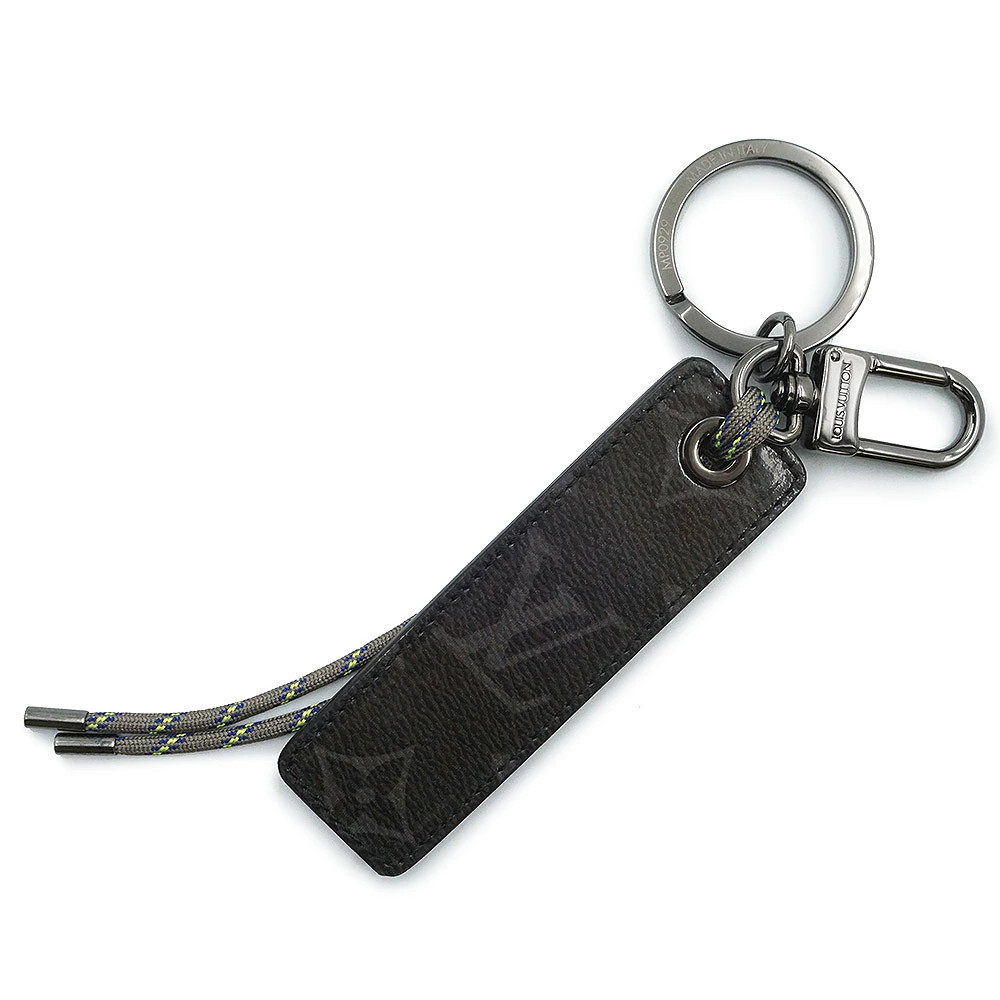 LOUIS VUITTON MP0929 Portocle Tag Monogram Fullo Eclipse Glaze Black Key Holder