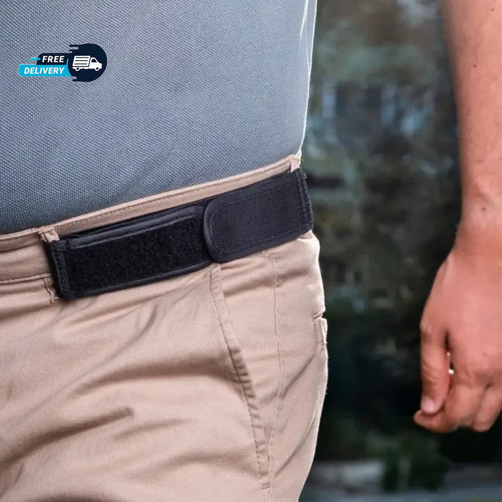2PCS BeltBro Pro Belt Pairs for Men | Next Gen Buckle-Free Elastic Belt | USA