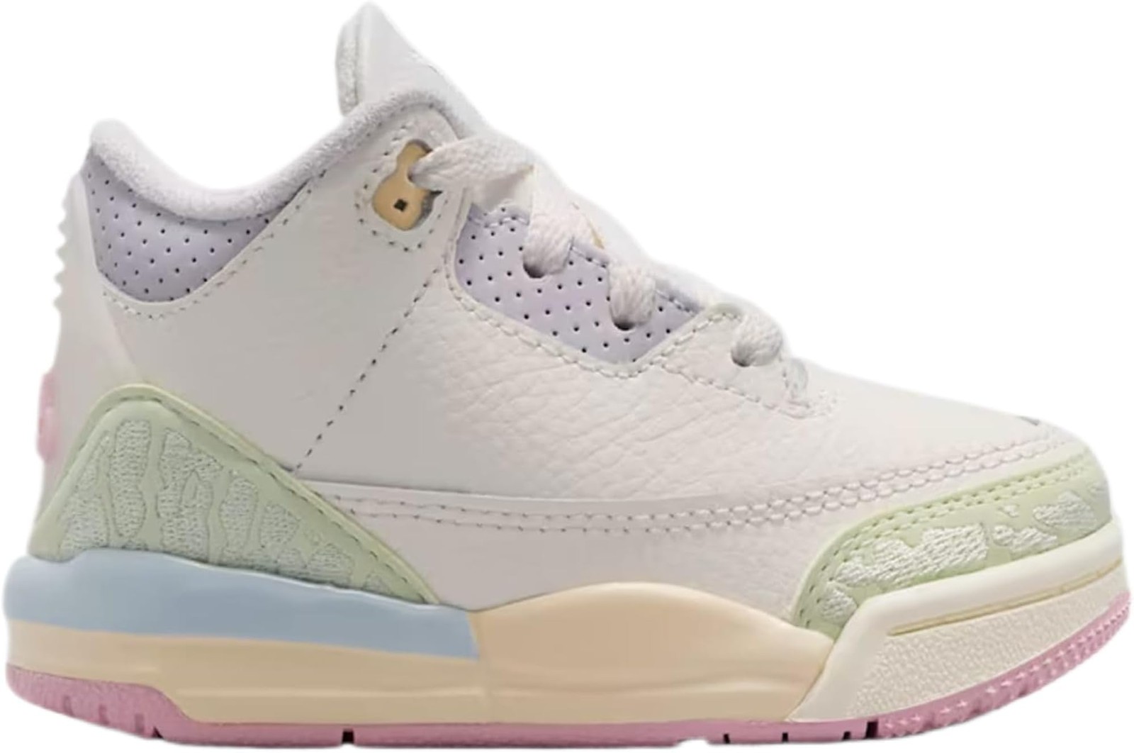 Jordan Air 3 Retro ‘Sail and Jade Aura’ Toddler (White) – White – 10C