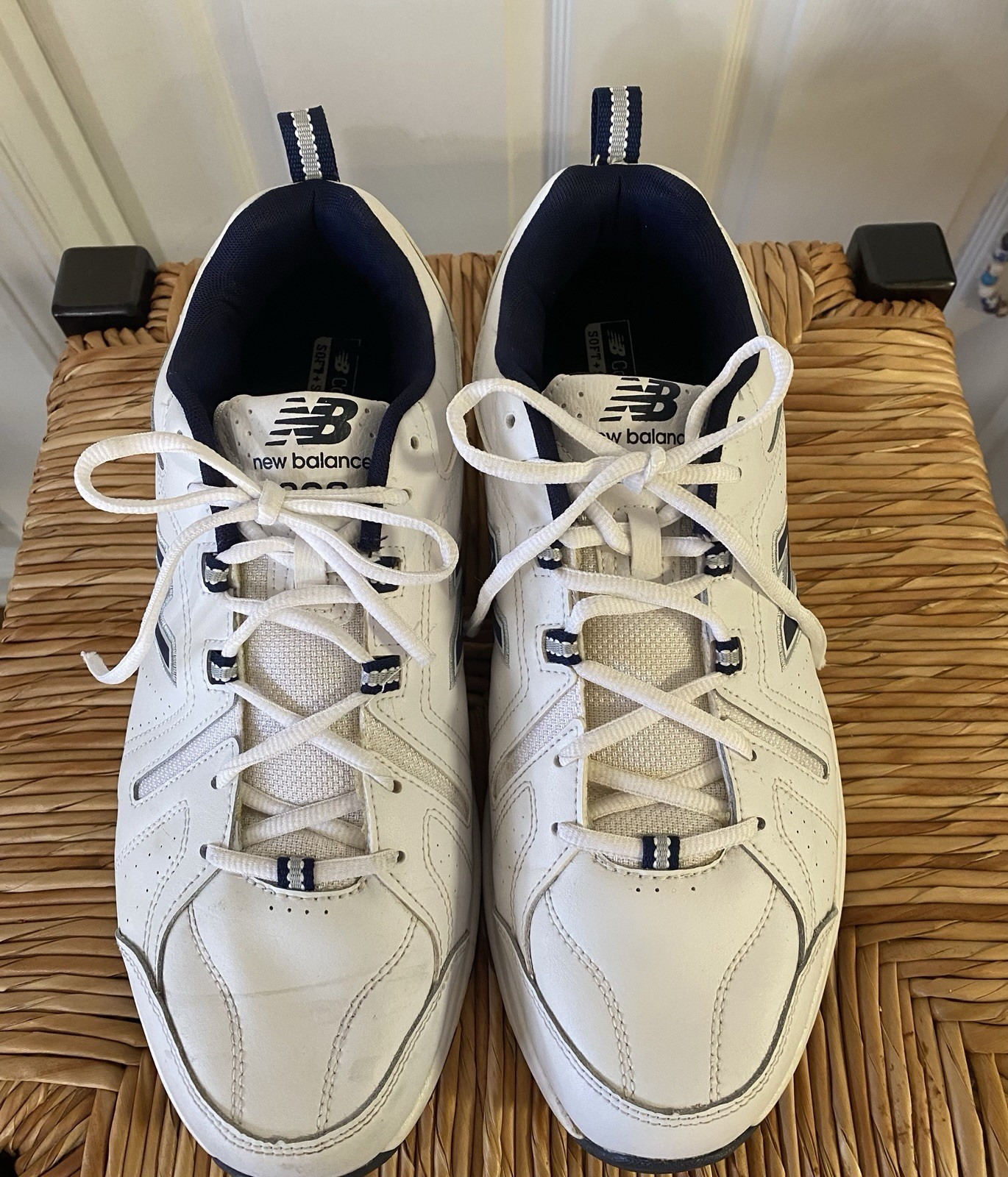 New Balance 608 Men’s White Sneakers 13