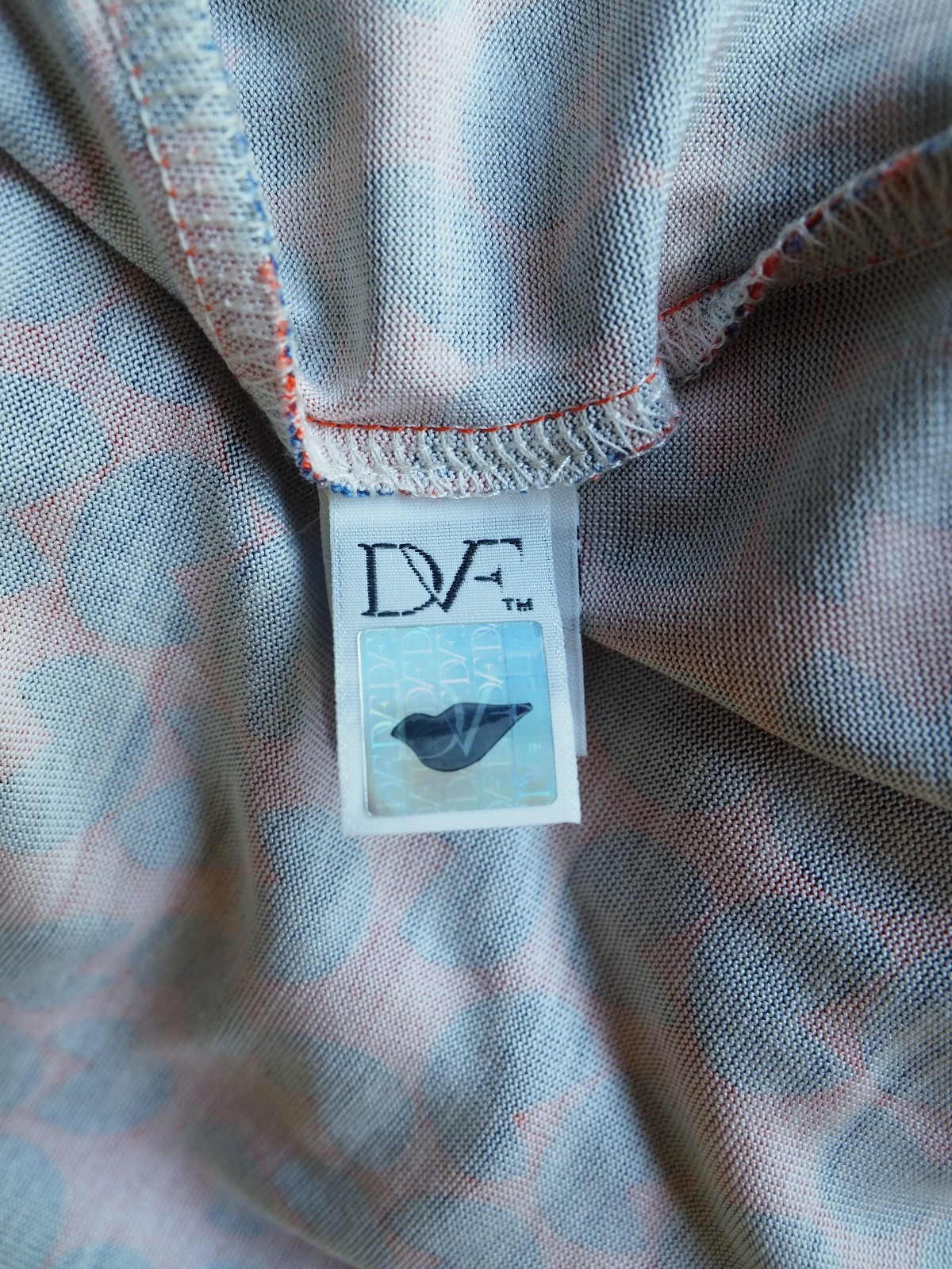 Diane Von Furstenberg New Julian Two Wrap Dress Silk Jersey Knit Geo Print 0