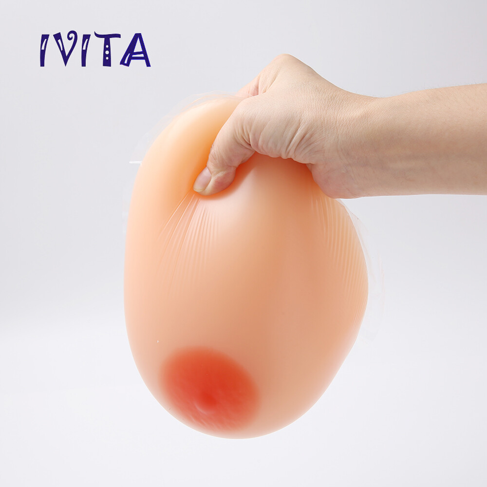 GG Cup Self Adhesive Silicone Breast Forms 8XL Fake Big Boobs Crossdresser Use