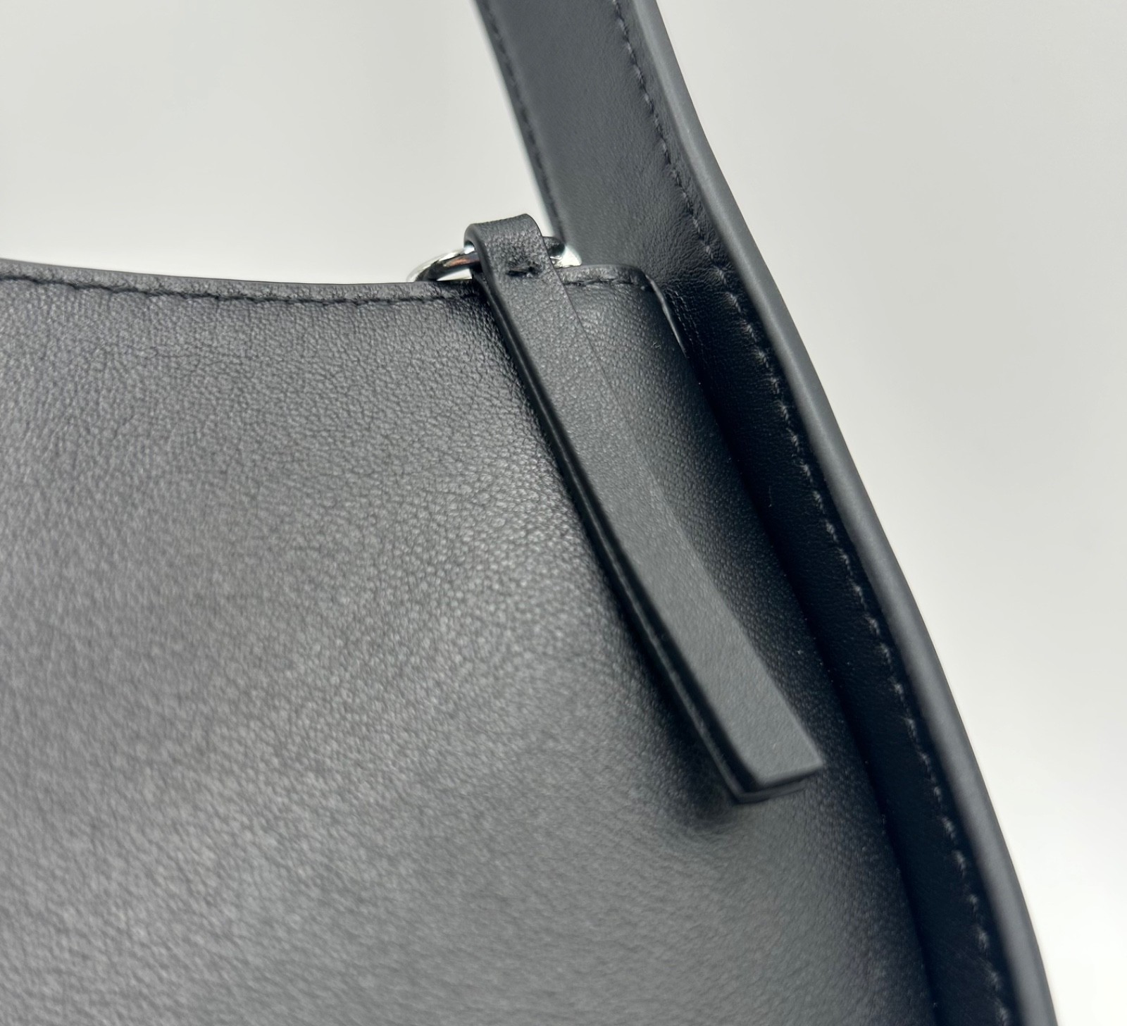 THE ROW Half Moon Bag Black *Mint* Authentic