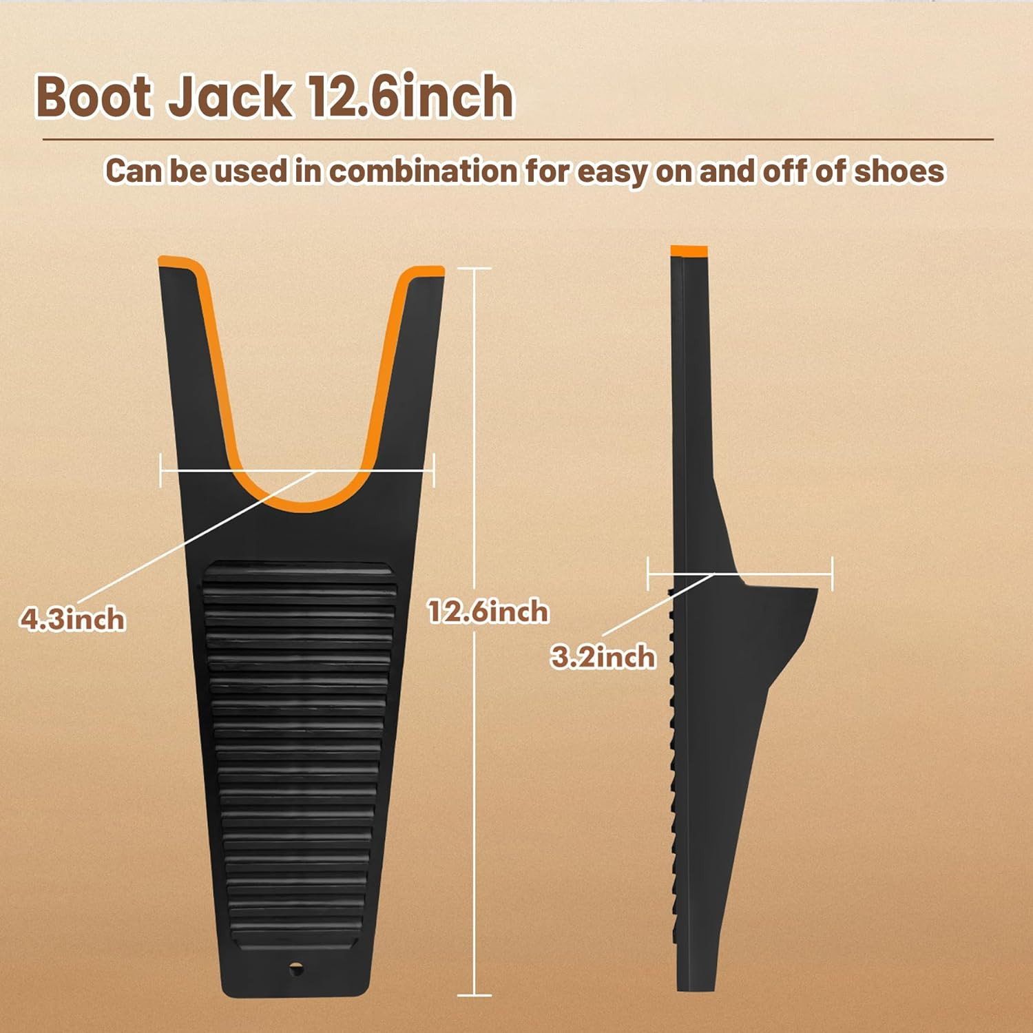 Boot Jack,Boot Remover for Cowboy Boots, Boot Puller Boot Take off Helper Boot R