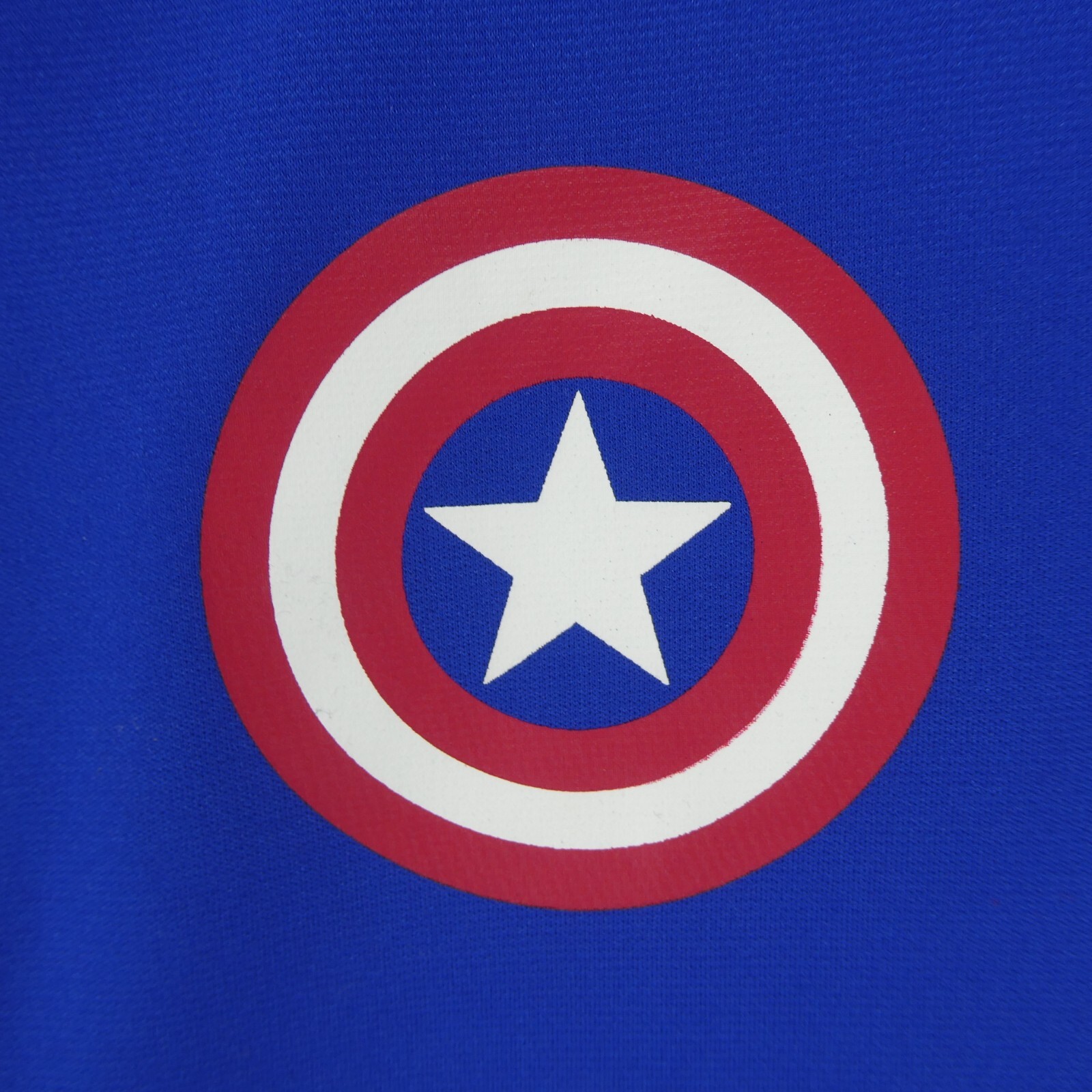 Marvel Captain America Men’s Blue Size Large (42/44) Baseball Jersey #41