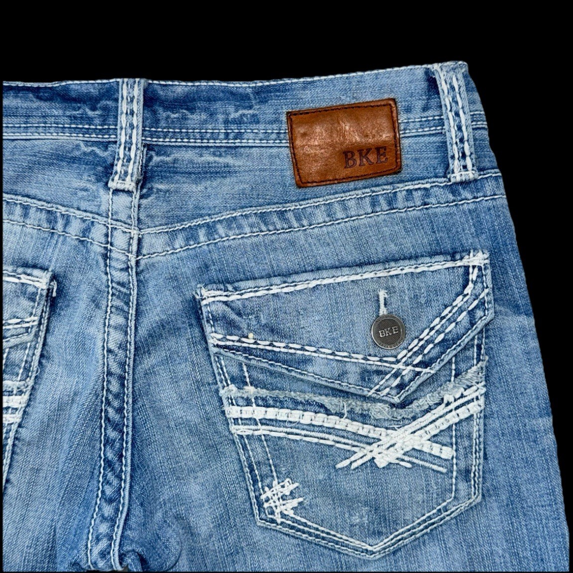 BKE®️ Aiden Straight Leg Stretch Buckle Jeans ~ Men’s Size 29 x 31.5✔️FREE SHIP❕