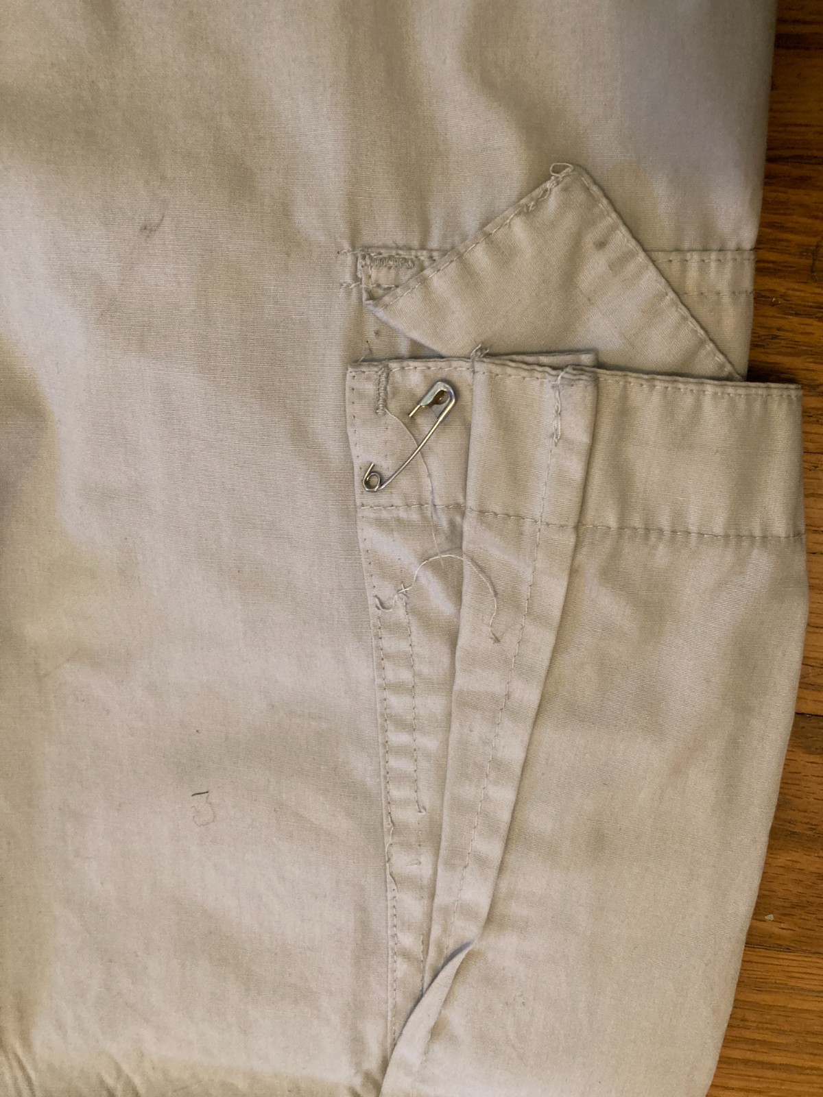 UFO Parachute Pants Light Blue Drawstring M Vintage 90s Cargo Y2K Rave Hip Hop