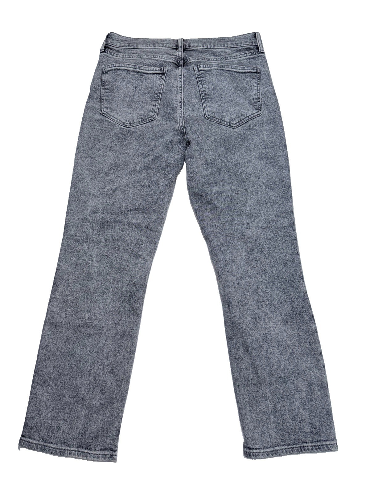 GAP Vintage Slim High Rise Jeans Womens 30 10P Gray Acid Wash 15″x25″
