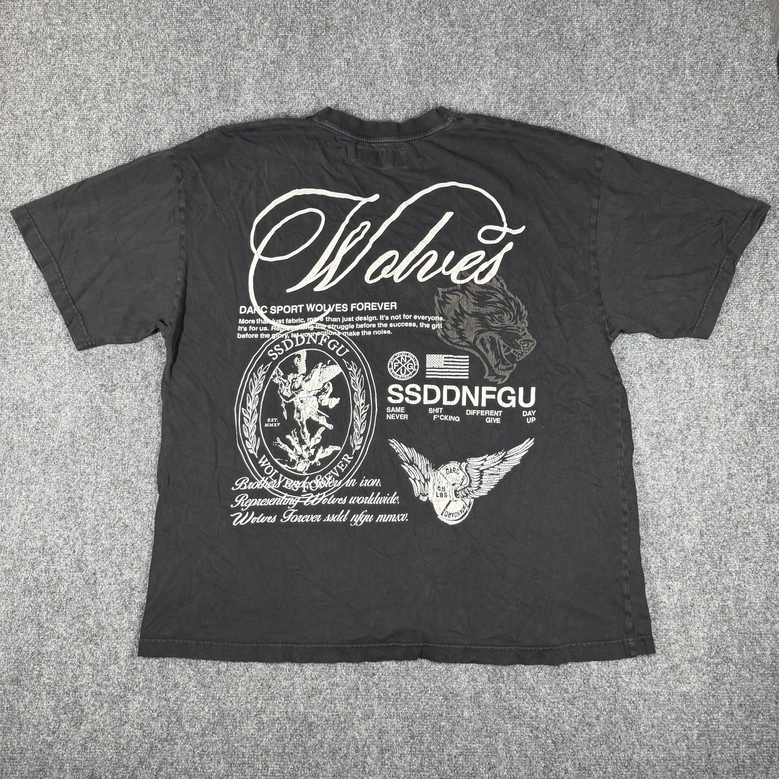 Darc Sport 1 Of 500 Archangel Premium T Shirt Size XXL 2XL Black