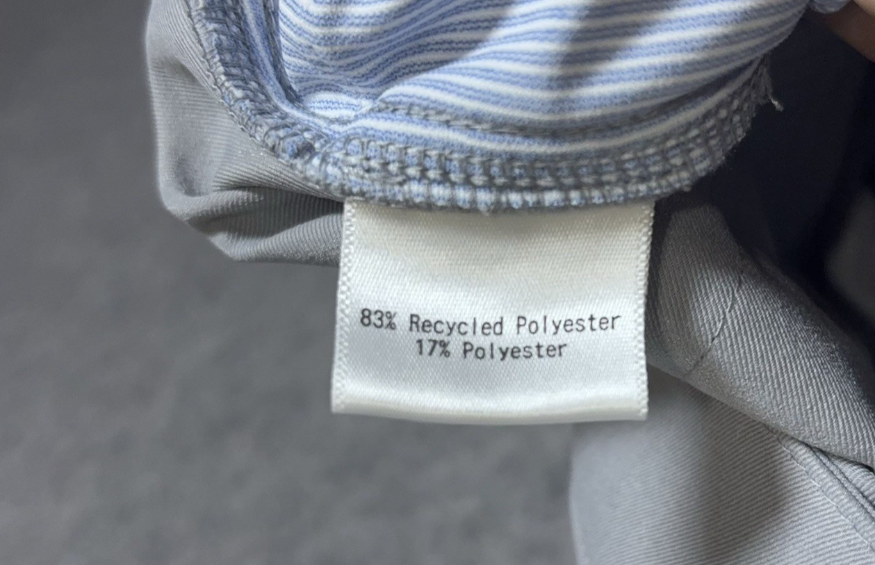 Peter Millar eb66 Pants Mens 40×30 Gray 2-Way Stretch Performance -SIZE NOTE