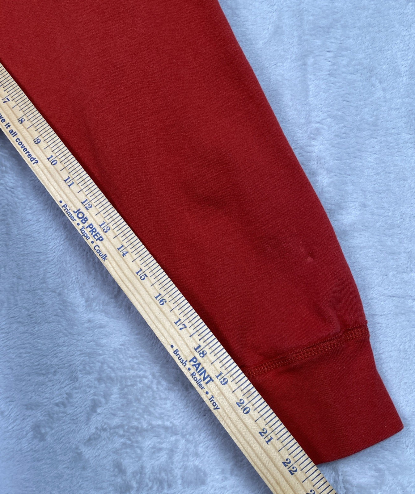 Y2K Mens Polo Ralph Lauren Hoodie XL PRL Jeans 67 Sweatshirt Red 90s Vintage 6-7