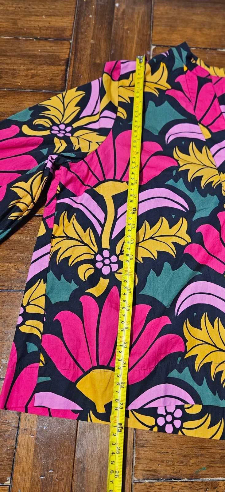 J Crew Floral Top Women XXL Ratti Grandi Fiori Cruise Cotton Boho Pink Black
