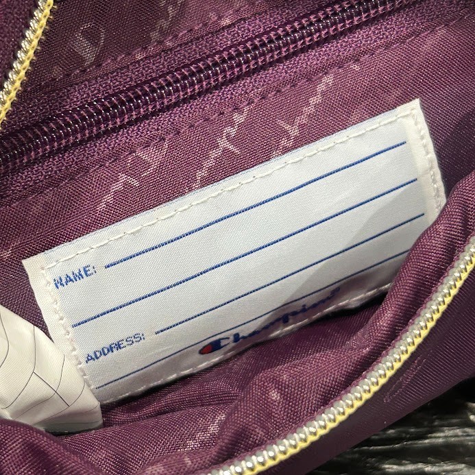 Chapion Small waist pack Dark Purple