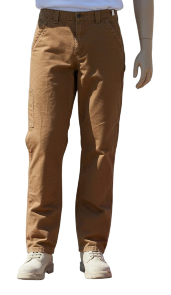 Carhartt B151 Canvas Utility Pants Men’s 32×30 Beige Work Dungaree 100% Cotton