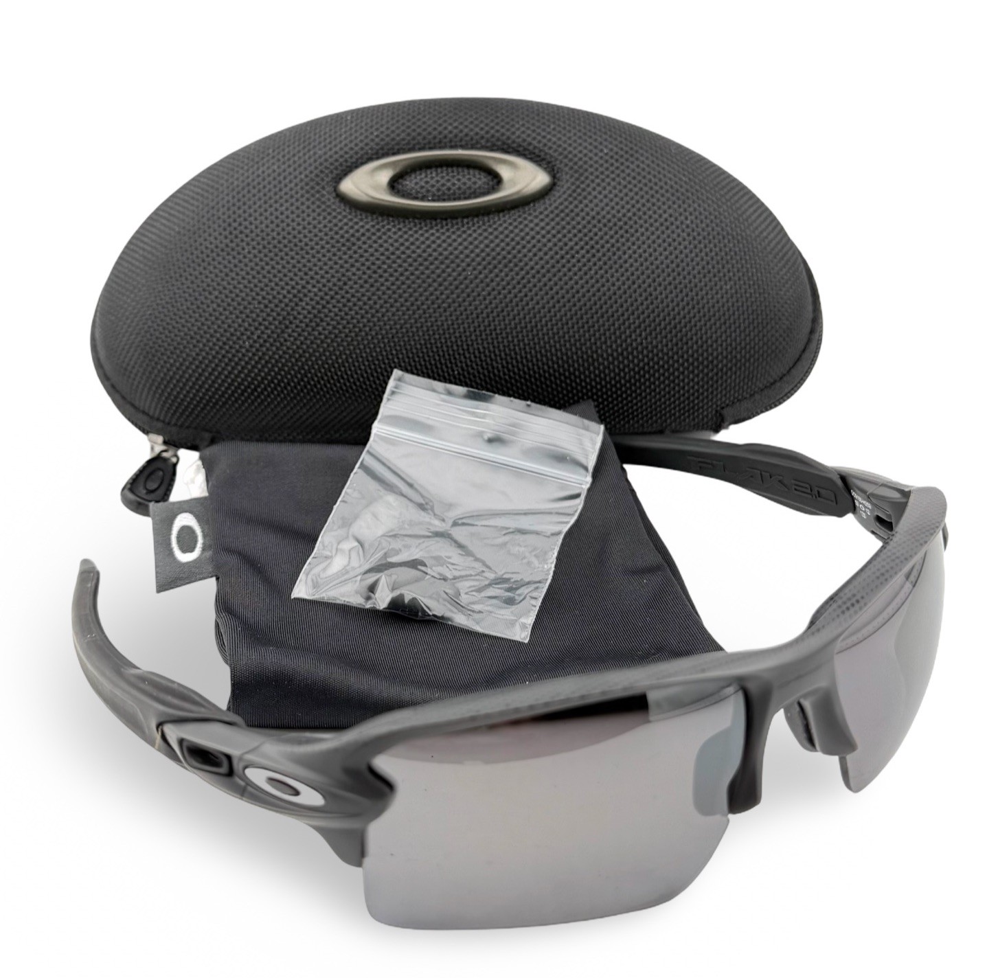 Oakley Flak 2.0 XL High Resolution Carbon Polarized Sunglasses OO9188-H359