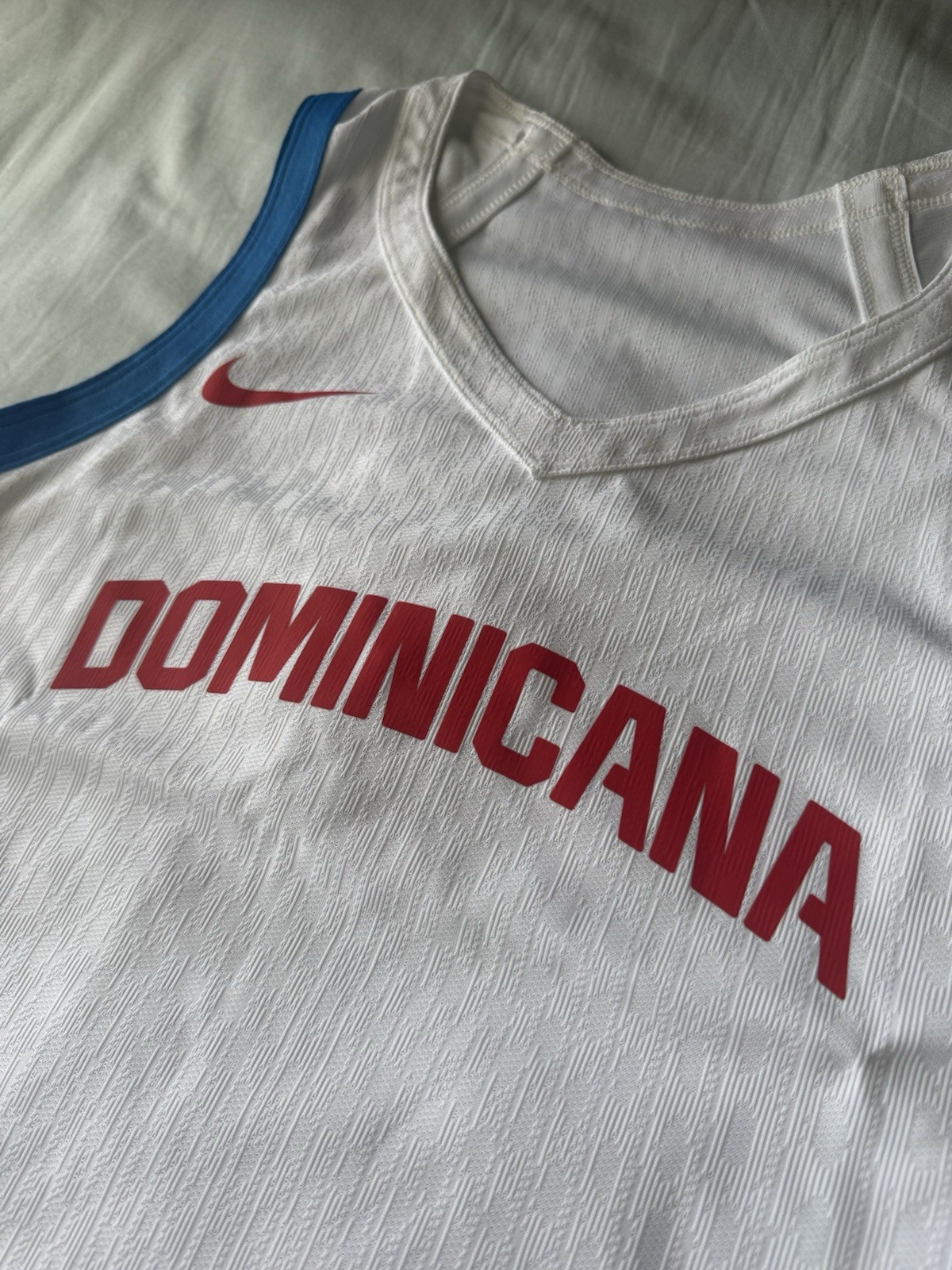 Nike Dominicana Basketball Engineered Jersey Dominican Republic MADE USA Size 48