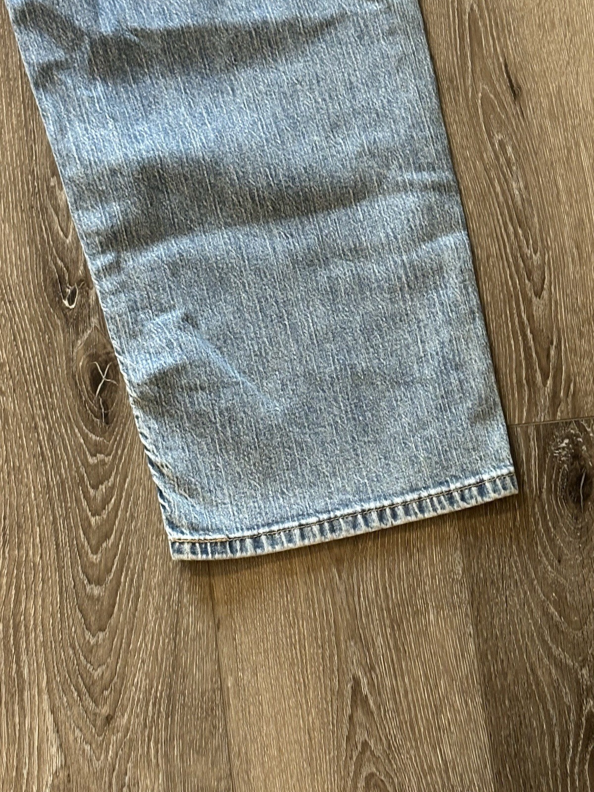 Levis 541 Athletic Taper Mens Jeans 54×32 Light Wash Blue Stretch Flex NEW READ