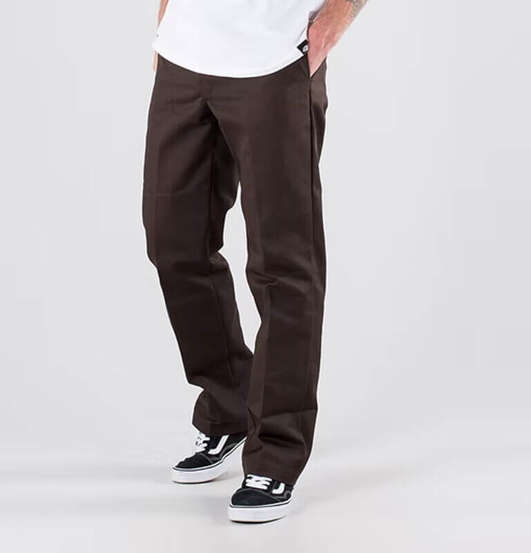 Original 874 Dickies Work Pants 874 Brown Pants 44×34 Straight Leg