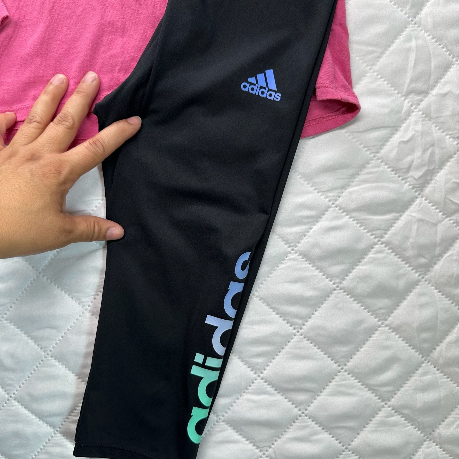 Girls Mixed Clothing Bundle including Nike, Adidas, and gymboree, 14- pieces Siz